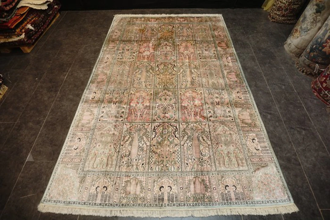 Cashmere Silk - Carpet - 310 cm - 205 cm - silk carpet