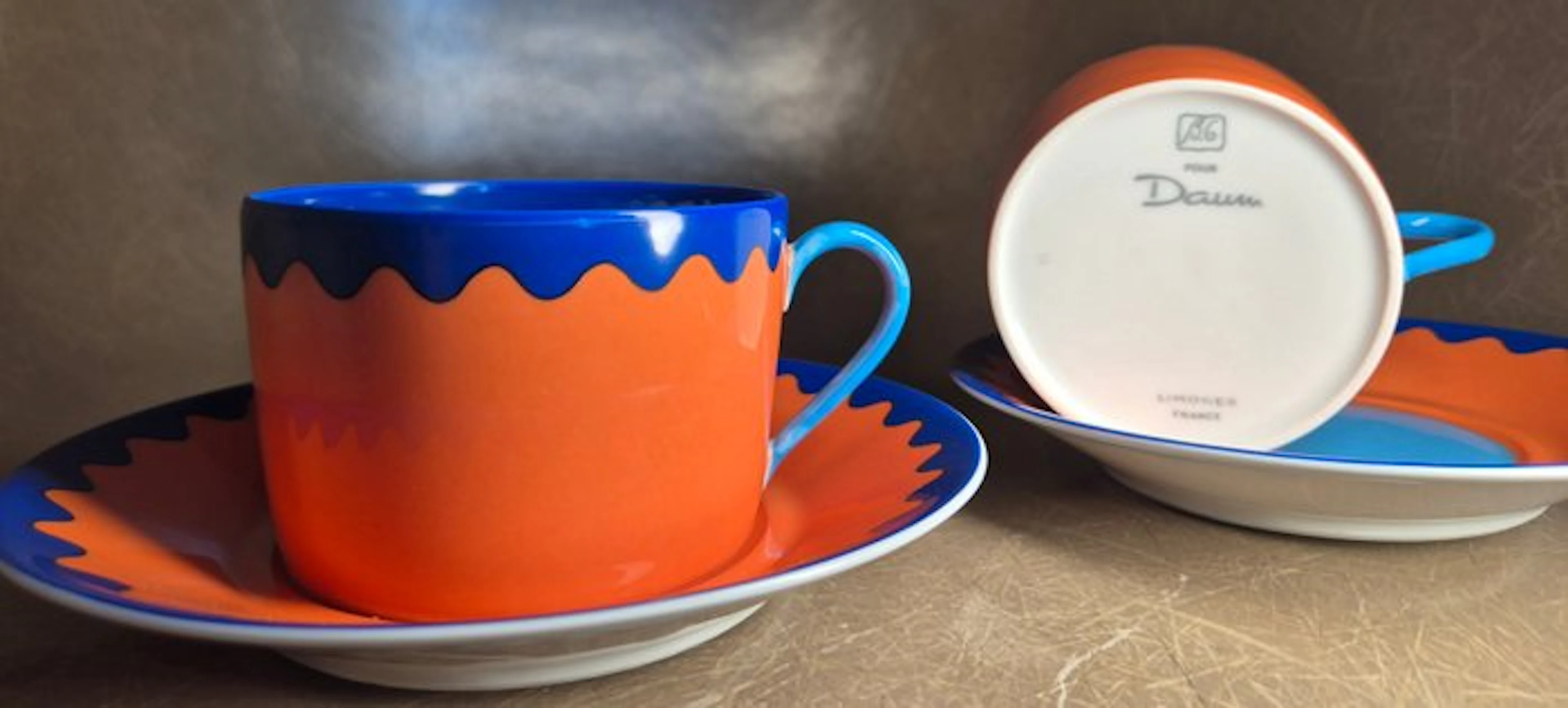 Daum Frères - Garouste & Bonett - Coffee and tea service (2) - Ceramic