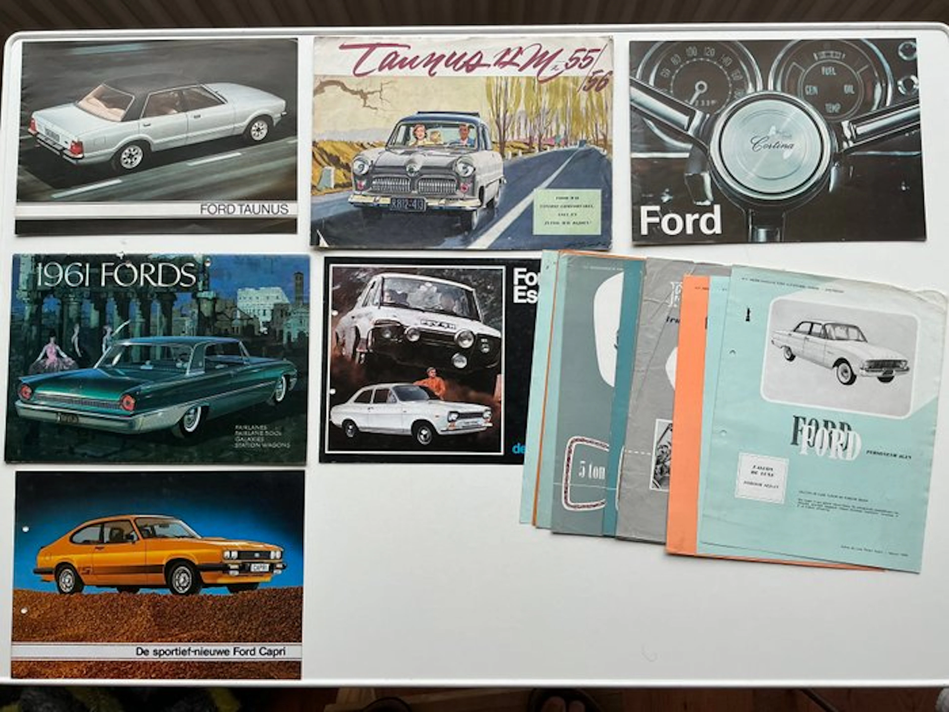 Ford – Lot of Original Car and Truck Catalogues and...