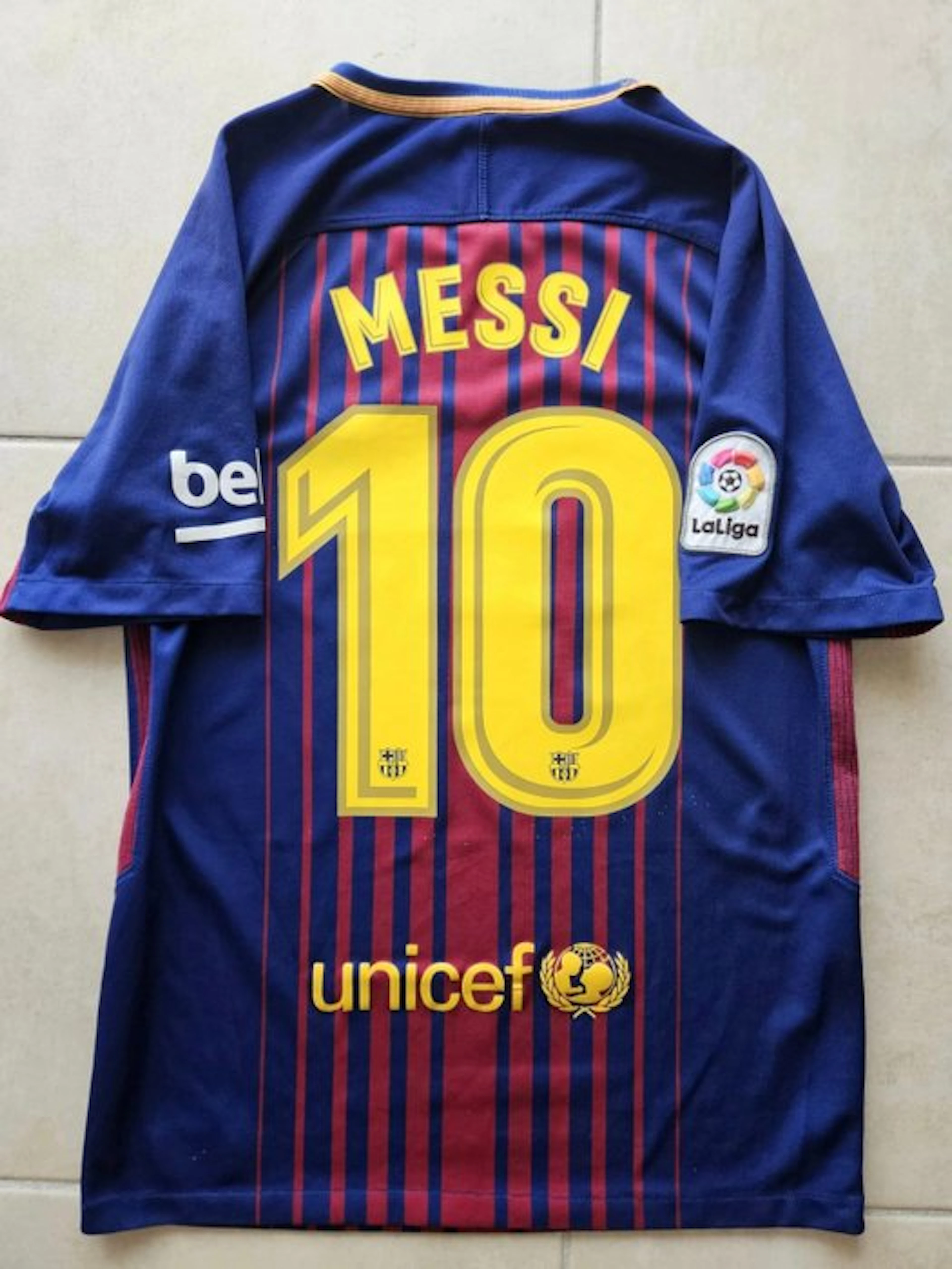 FC Barcelona - Spanish Football League - Lionel Messi - 2017 - Football shirt