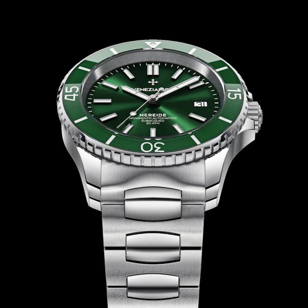 Venezianico - Nereide 42 mm Automatic Green Dial - 3321501C - Men - 2026