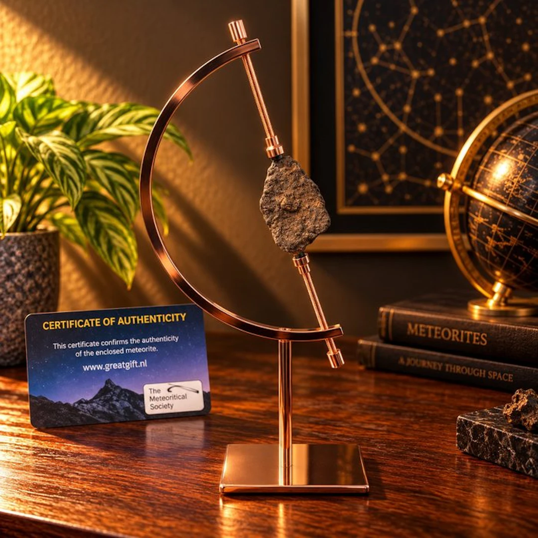 Al Haggounia meteorite in luxury standard - Height: 43 mm...