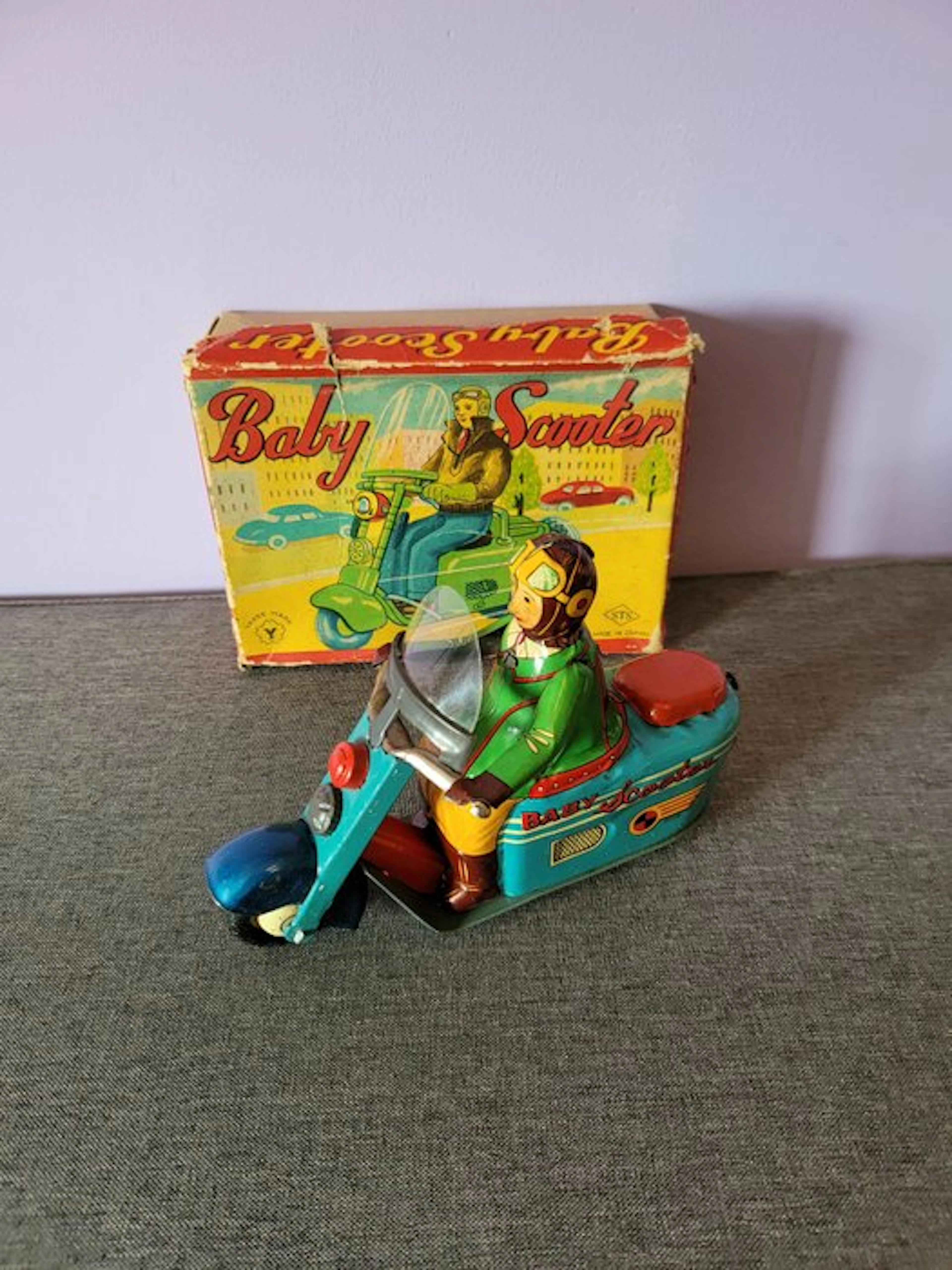 Yonezawa - Tin toy - Baby Scooter - 1950-1960 - Japan