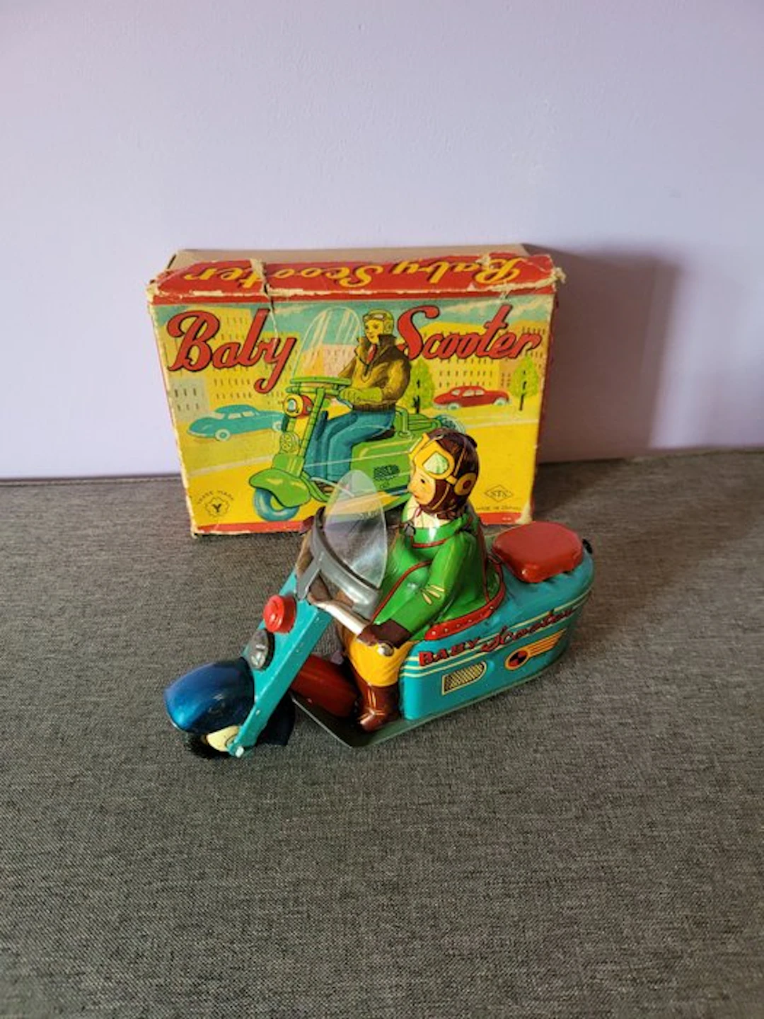 Yonezawa - Tin toy - Baby Scooter - 1950-1960 - Japan