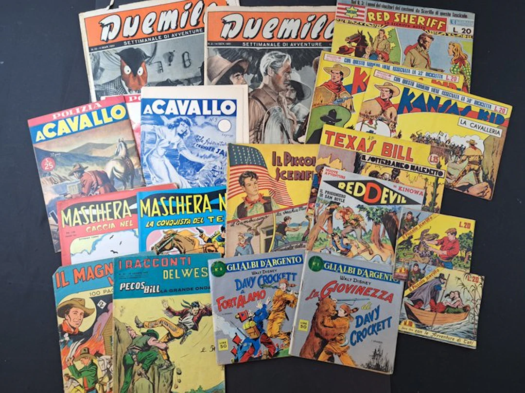 Albi Western Anni '50-'60 - 18 Comic - 1949/1963