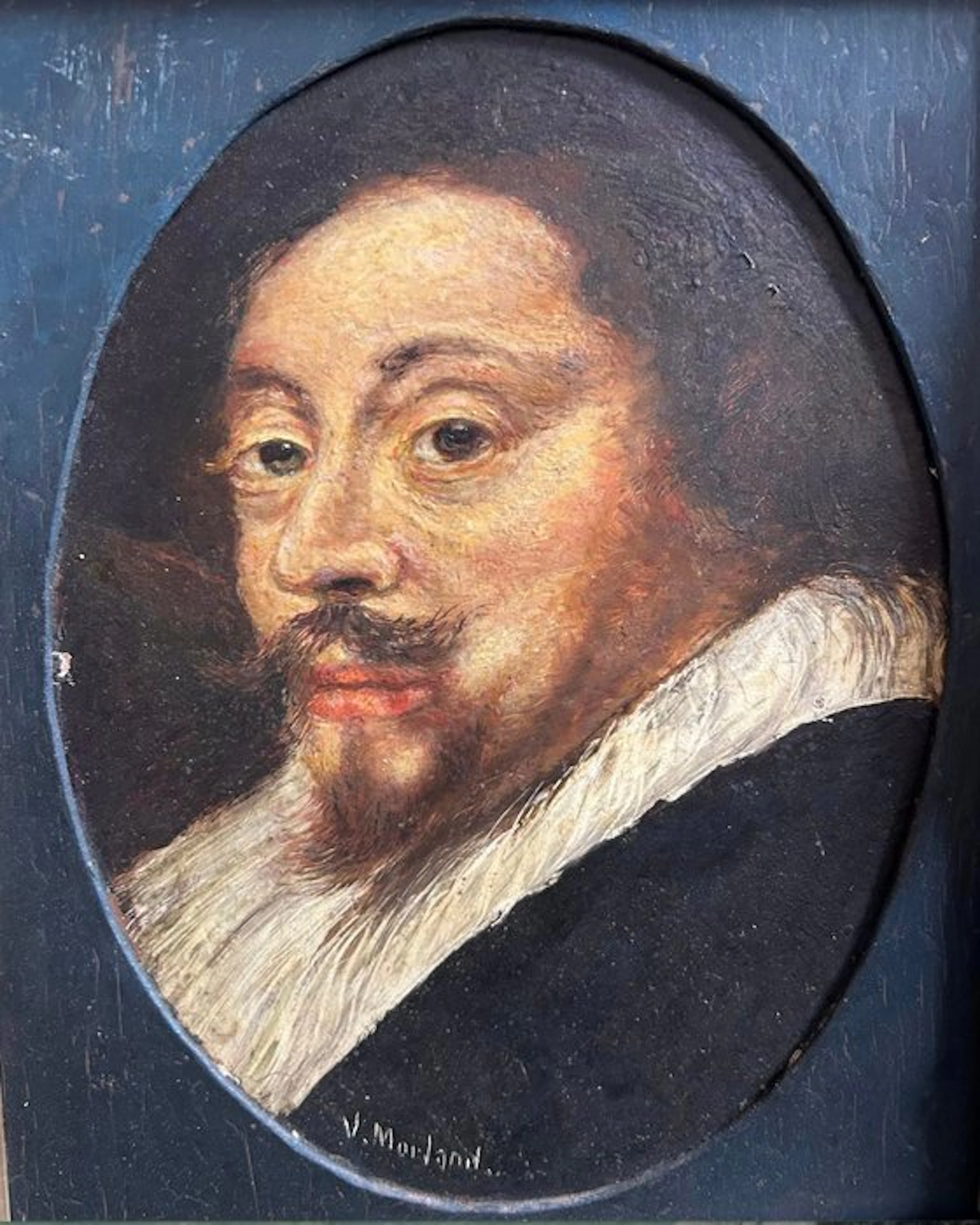 Valère Morland (1846-1916) - Portrait de Pierre Paul Rubens