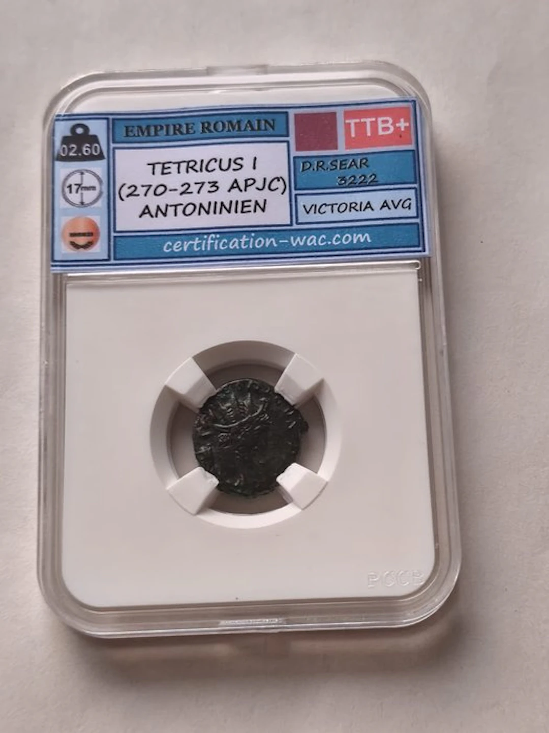 Roman Empire. Tetricus I (AD 271-274). Antoninianus (No reserve price)