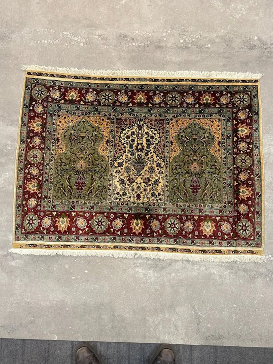 Silk Hereke Signed Ozipek Carpet with 10/10 Quality - Pure Luxury ~1 Mio