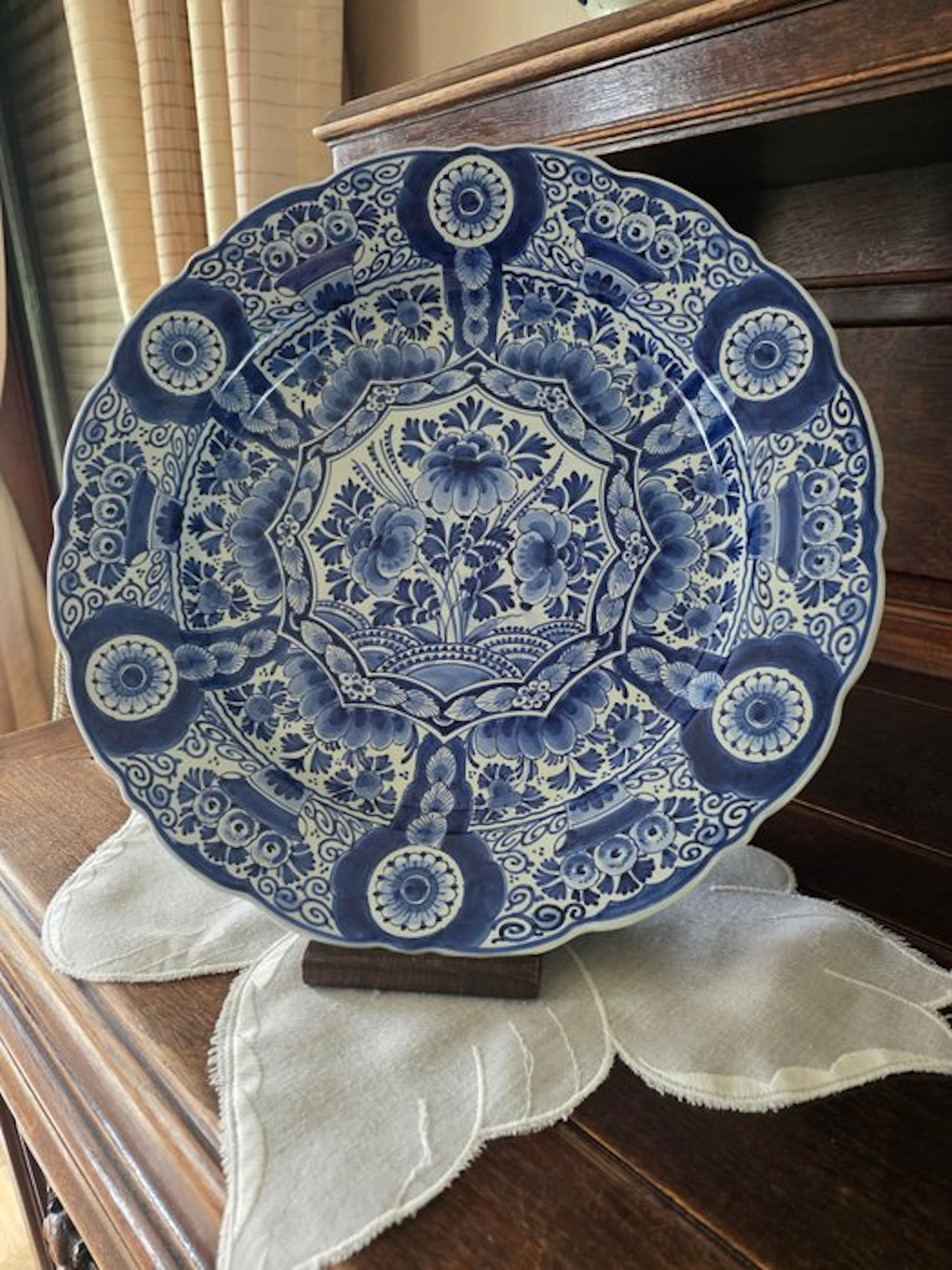 De Porceleyne Fles, Delft - Wall plate (2) - Delftware