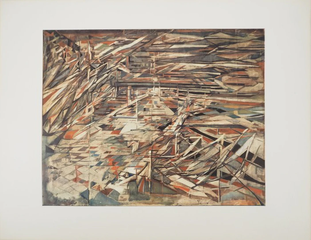 Maria Helena Vieira Da Silva (1908-1992) - La bataille des couteaux