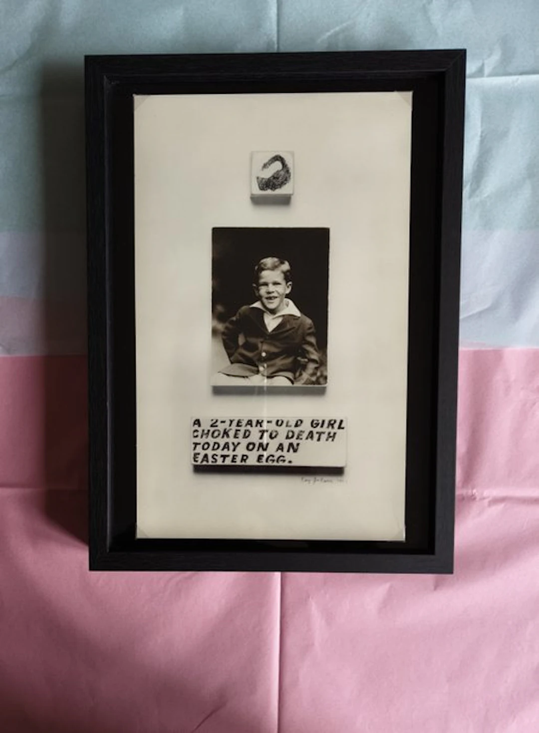 Ray Johnson - A Two Year-Old Girl ...