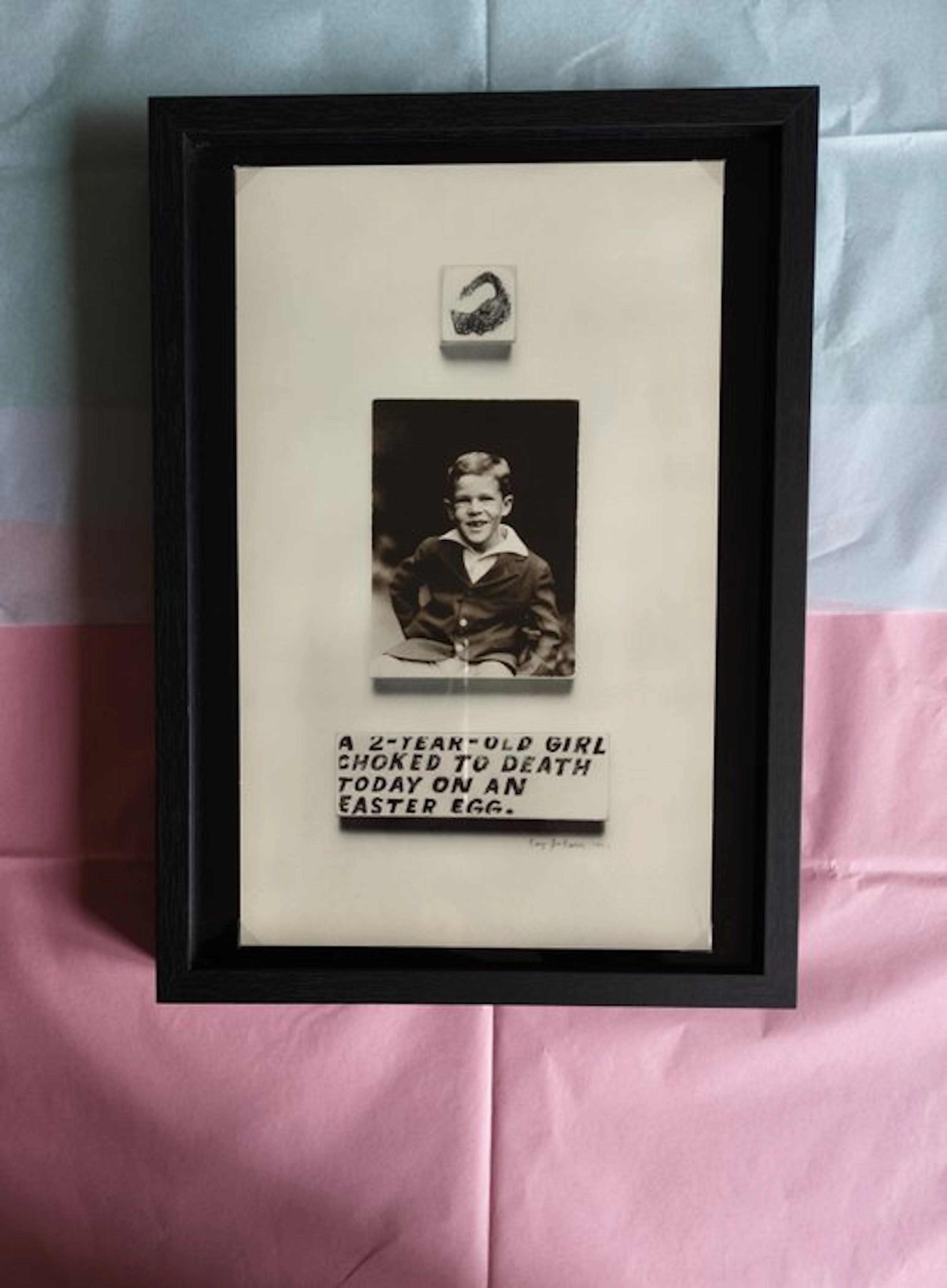 Ray Johnson - A Two Year-Old Girl ...