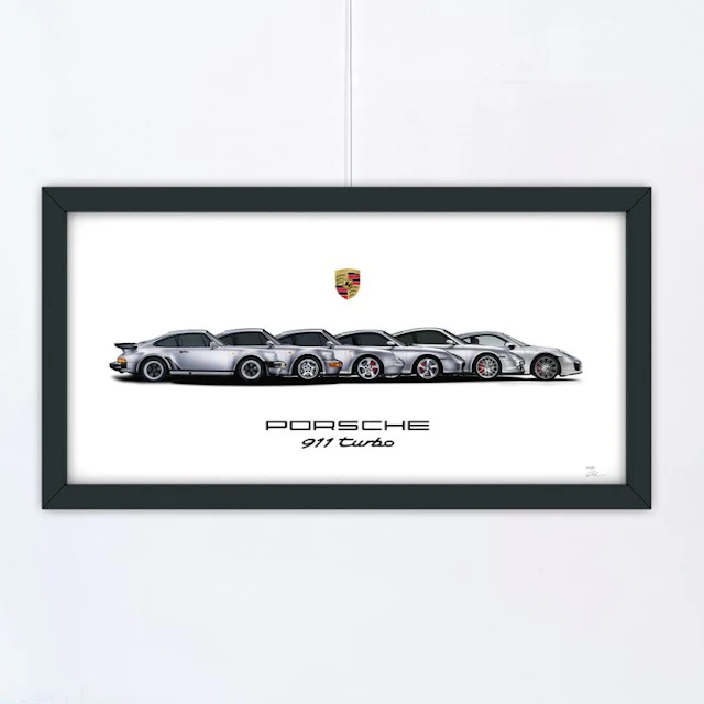 Porsche 911 Turbo Evolution - Fine Art Photography...