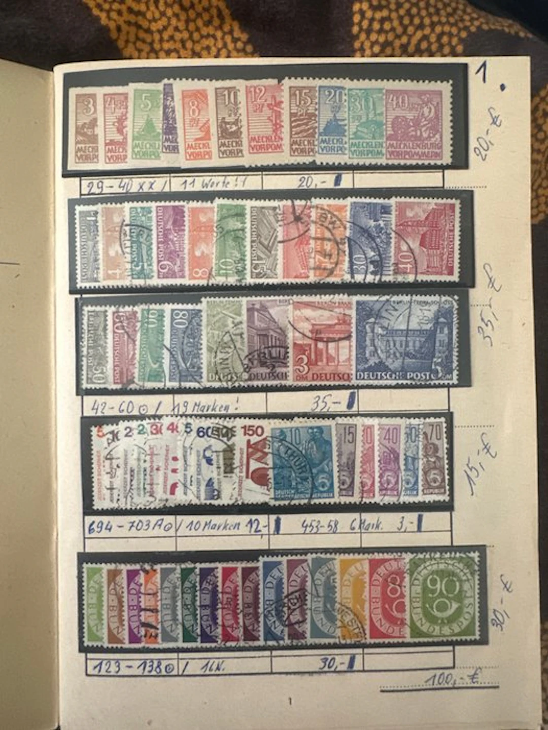 Germany - German stamps
