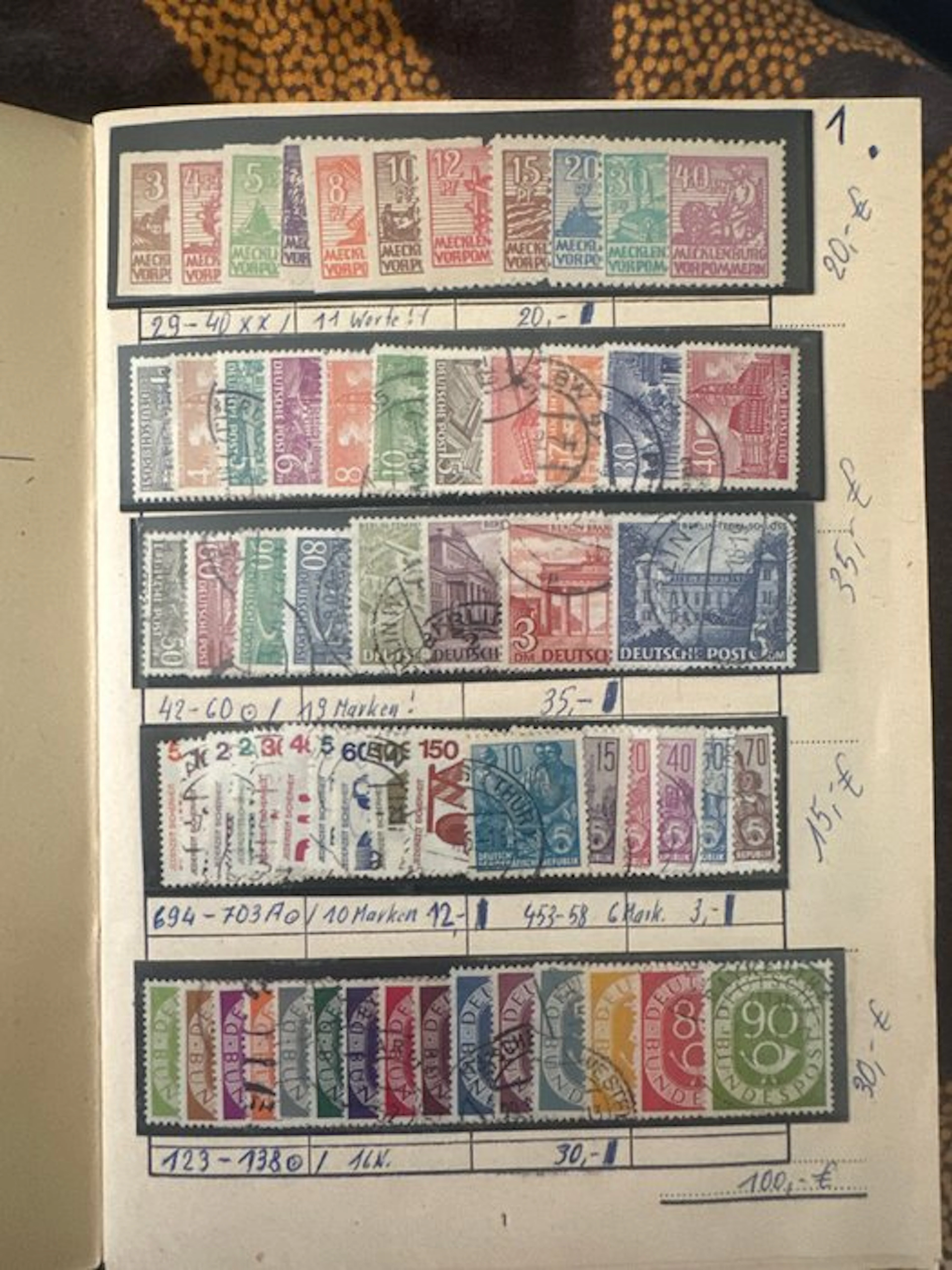 Germany - German stamps