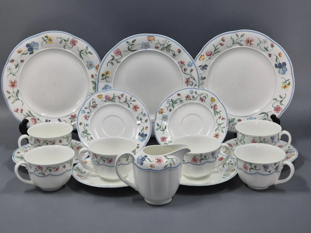 Villeroy & Boch Mariposa Kaffeeset 16-teilig – Bone China...