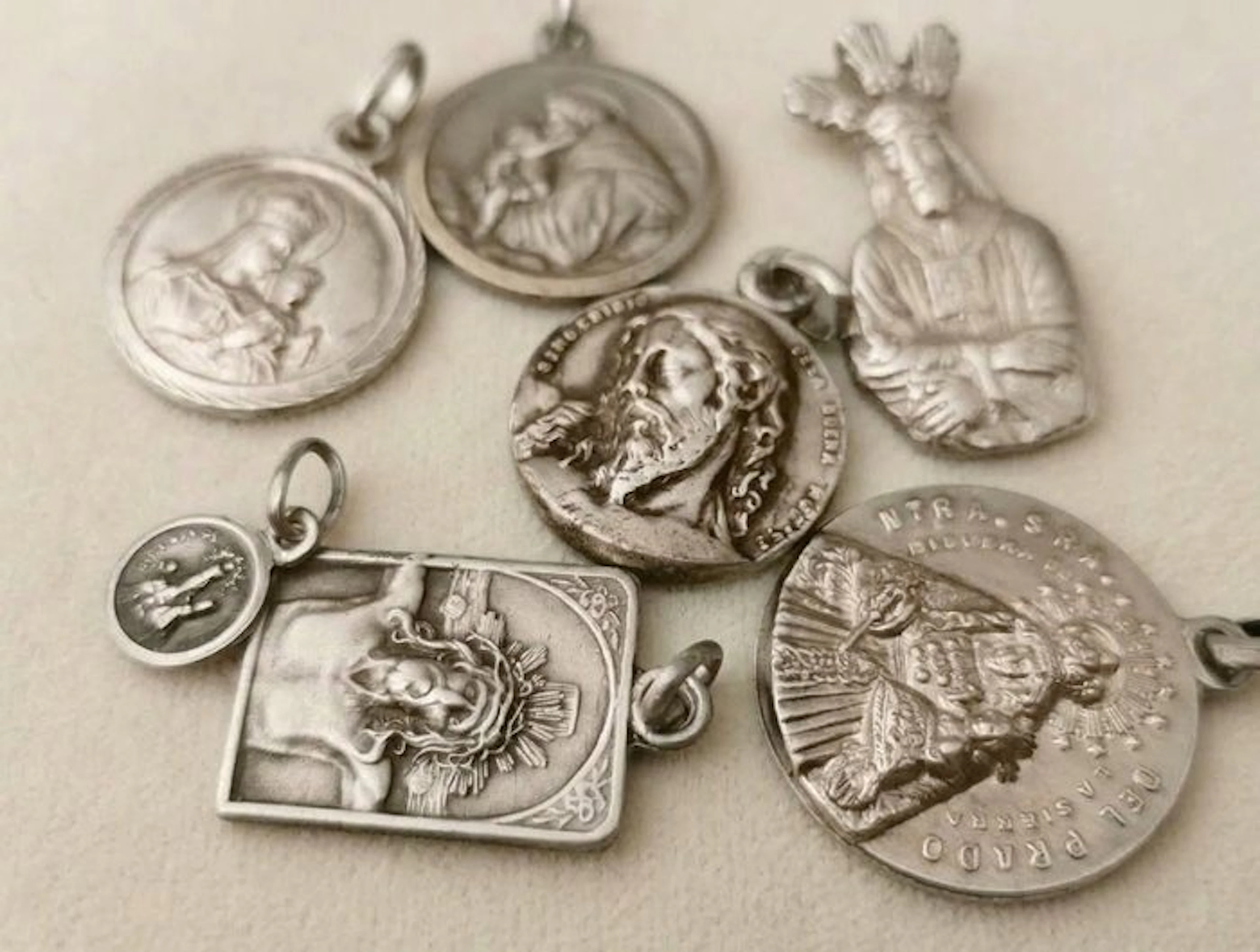 Religious objects (7) - Silver - 1950-1960