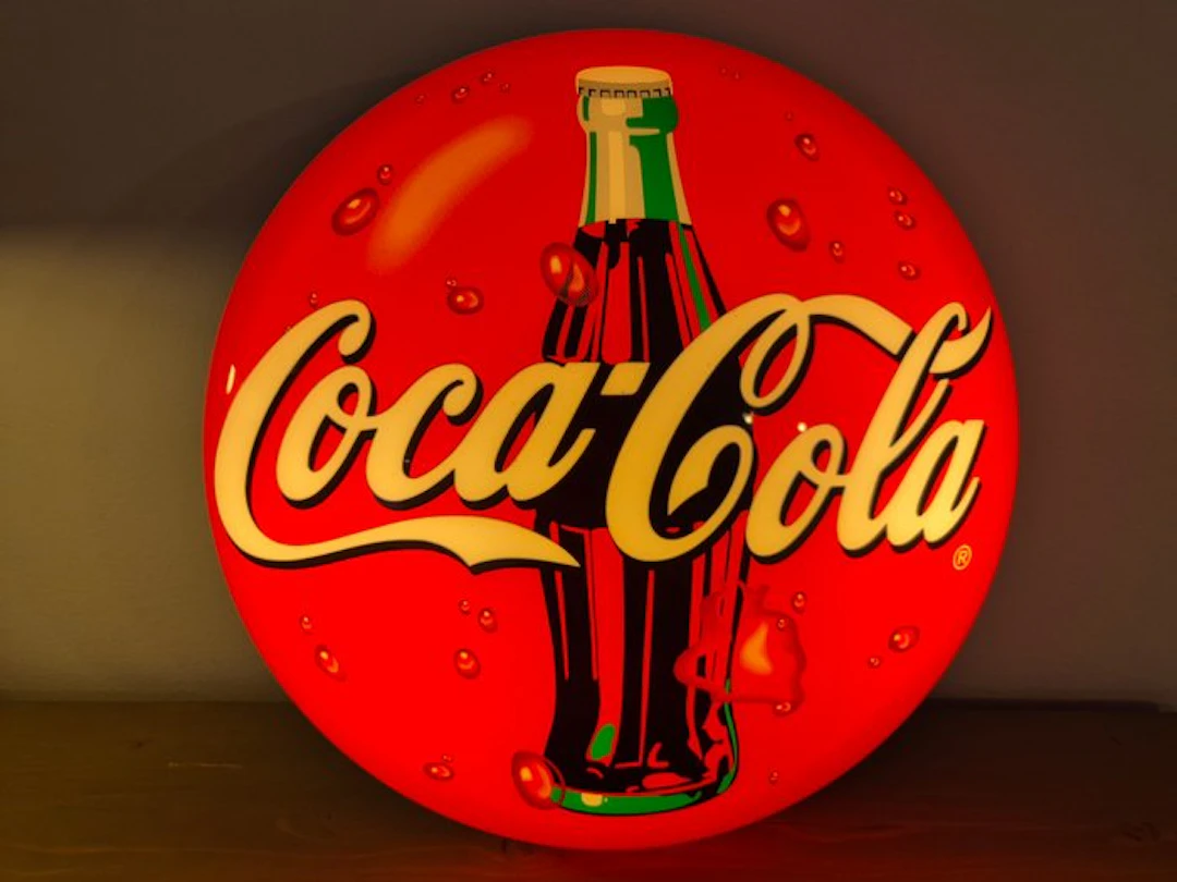 API Signs & Displays - Coca-Cola illuminated advertising sign - Sign - plastic