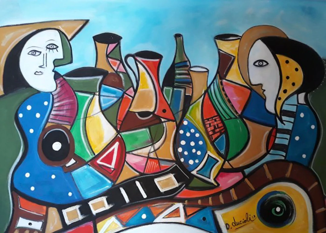 Damiano Lucioli (1970) - Omaggio a Picasso