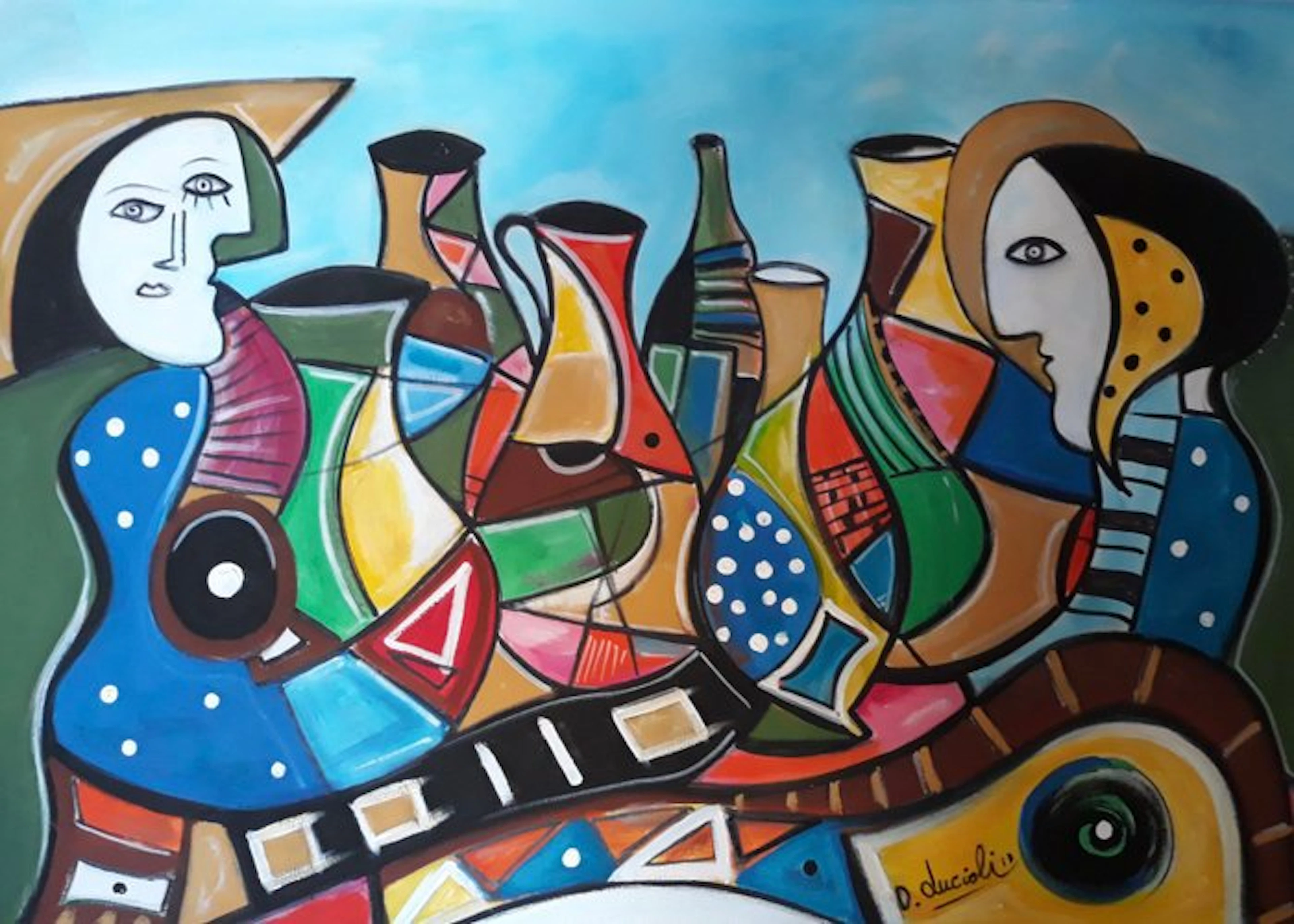 Damiano Lucioli (1970) - Omaggio a Picasso