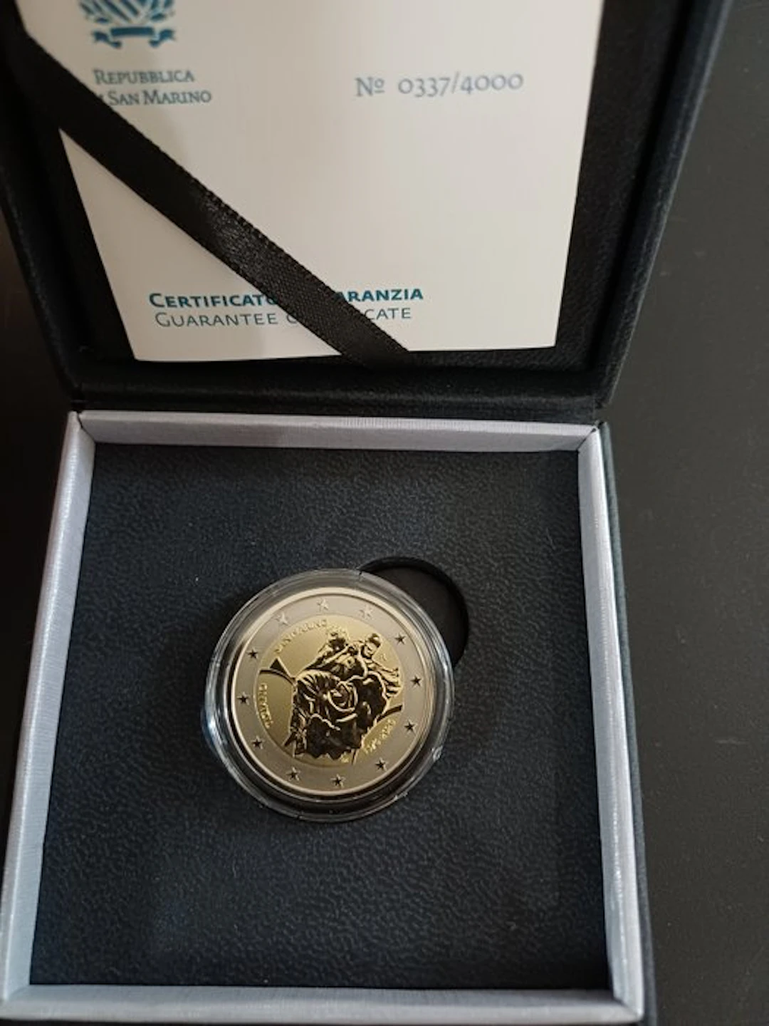 San Marino. 2 Euro 2026 "Tiziano" Reverse Proof (No reserve price)