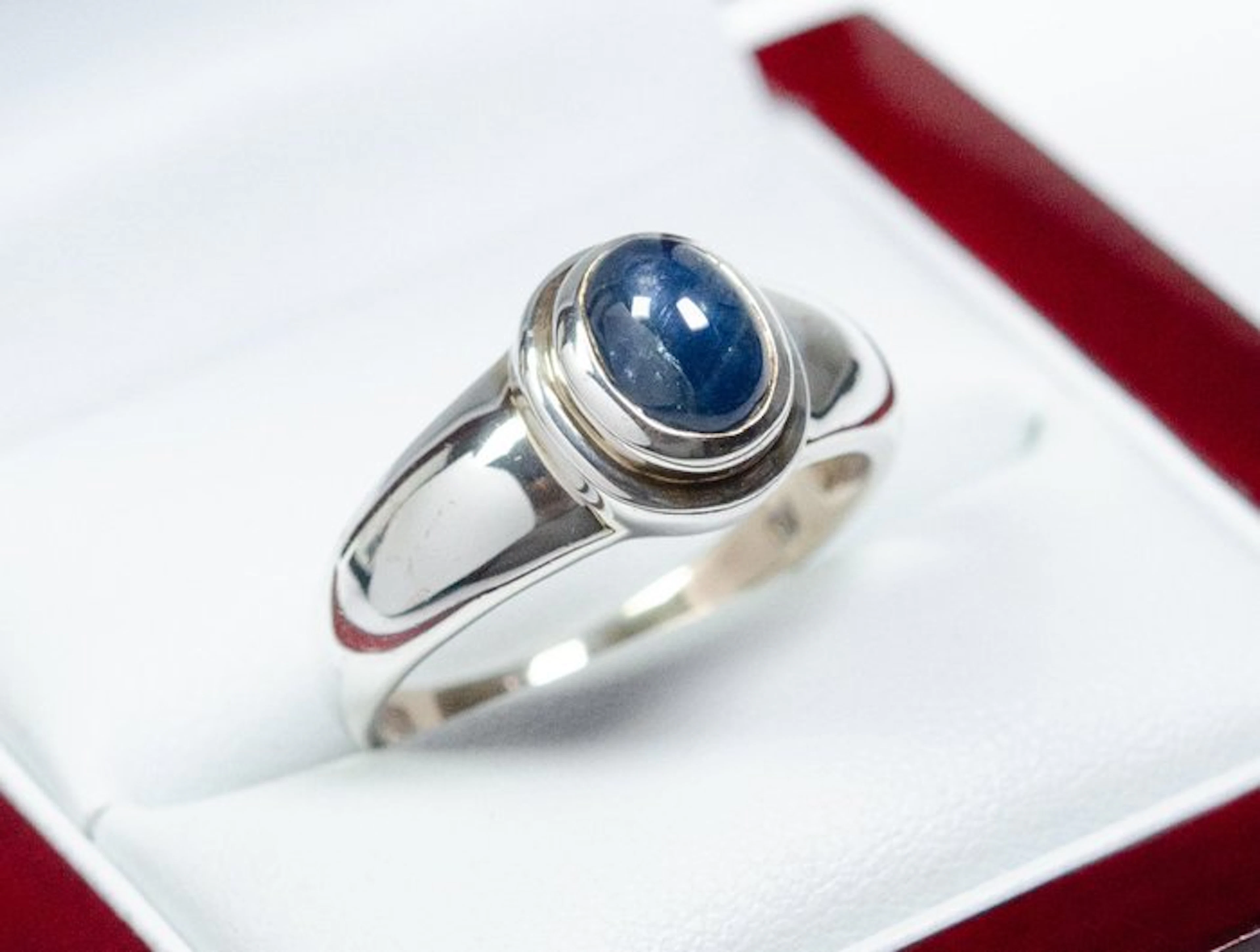 No reserve price - Harry Ivens - Ring - 925 silver - 1.80 ct sapphire