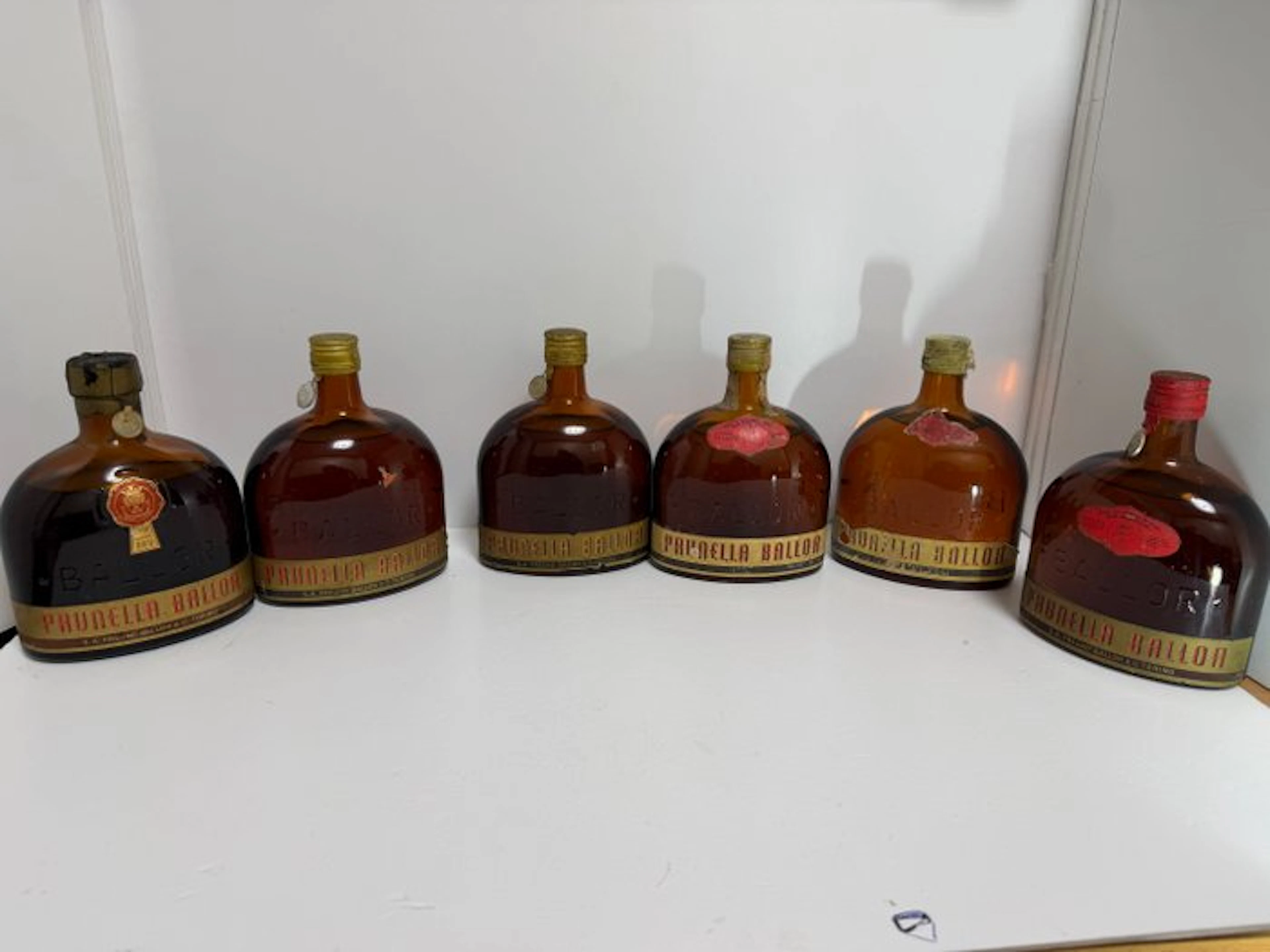 Freund Ballor - Prunella - b. 1950s, 1960s - 75cl, 76cl - 6 bottles