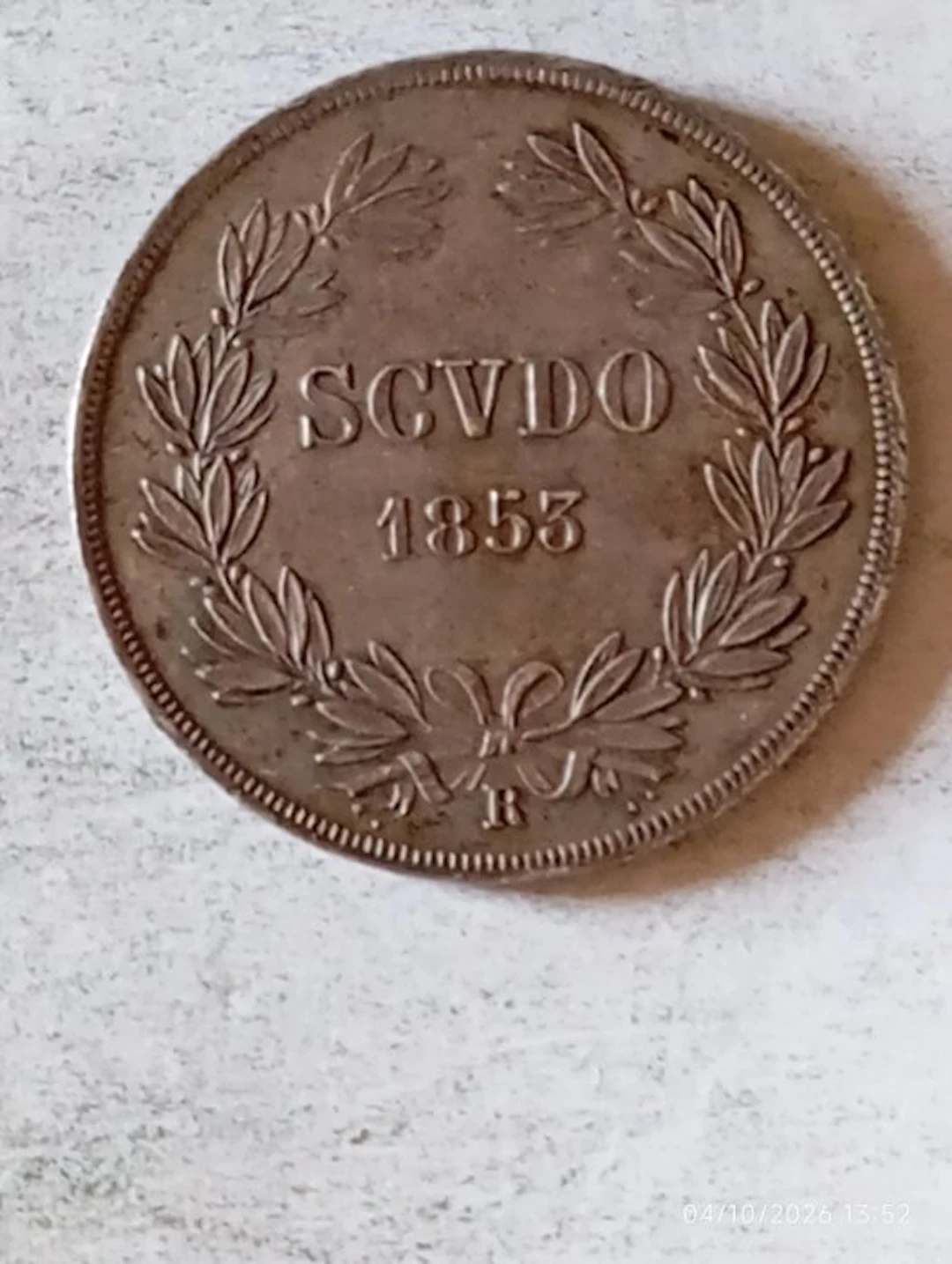 Italy, Papal State Pio IX. Scudo 1853