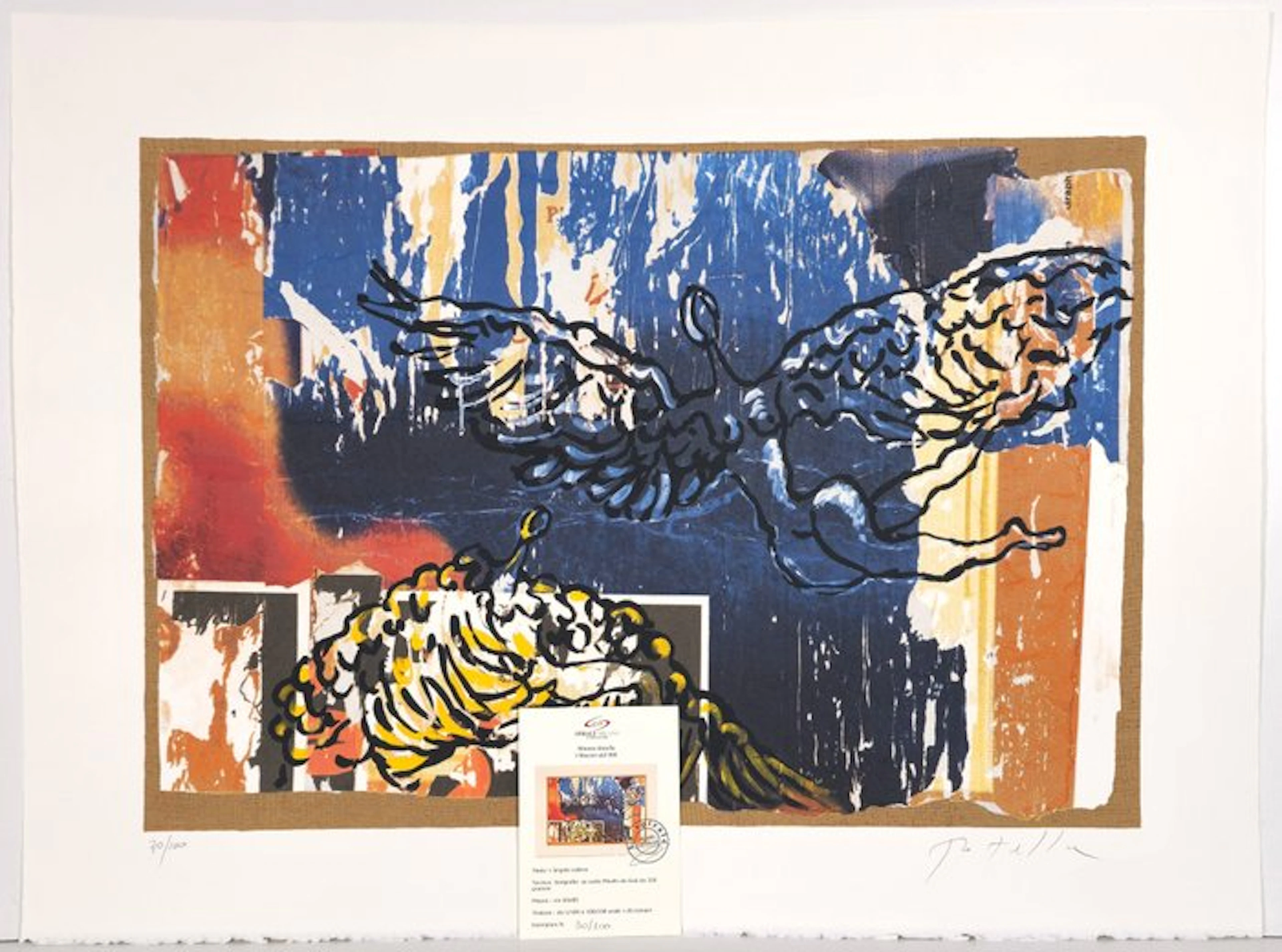 Mimmo Rotella (1918-2006) - L'Angelo Cattivo