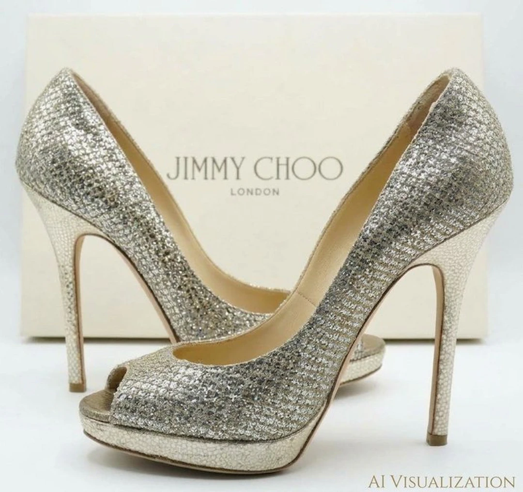 Jimmy Choo - Heeled shoes - Size: EU 36.5