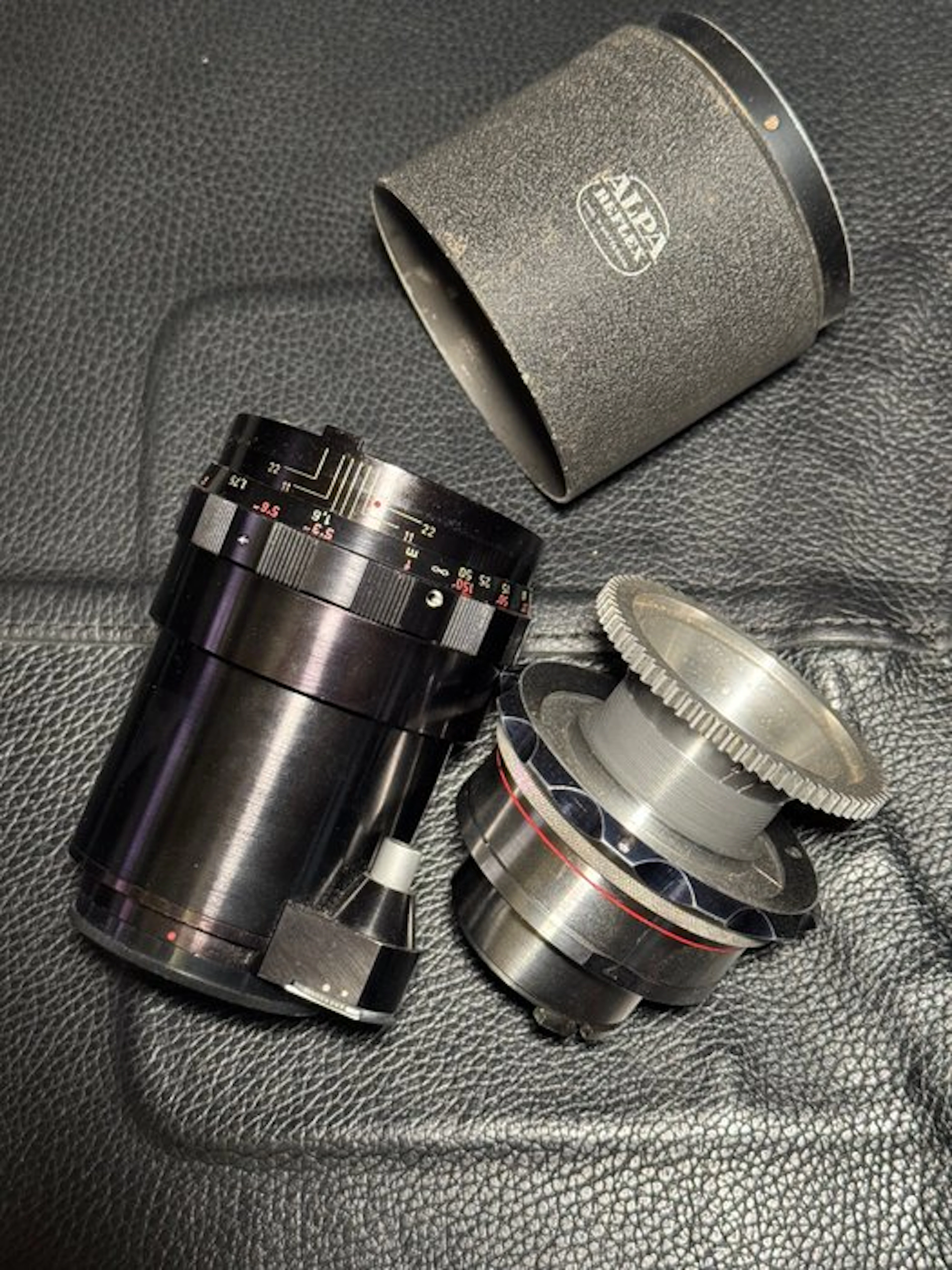 Alpa, Kinoptik cameflex - lens-> Camera accessories