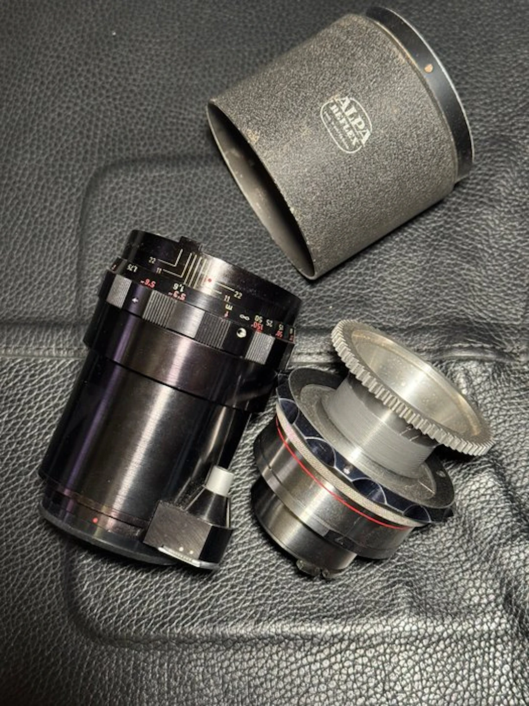 Alpa, Kinoptik cameflex - lens-> Camera accessories