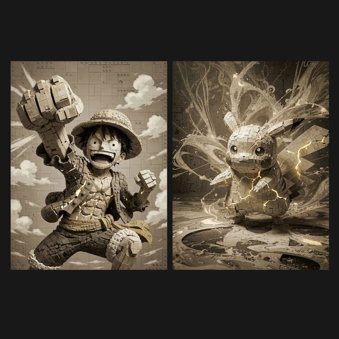 Yamila - Luffy y Pikachu: Chispa y Libertad