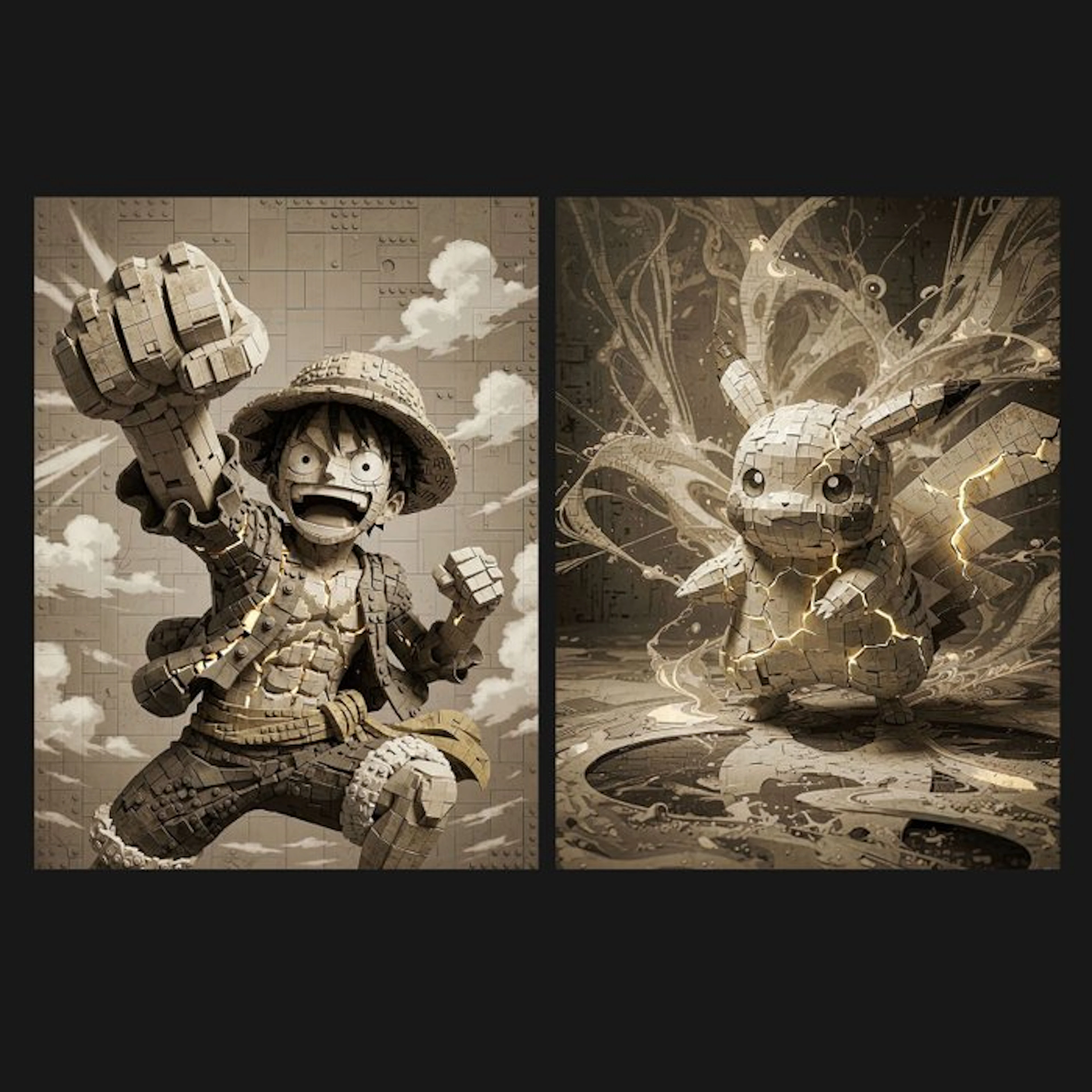 Yamila - Luffy y Pikachu: Chispa y Libertad