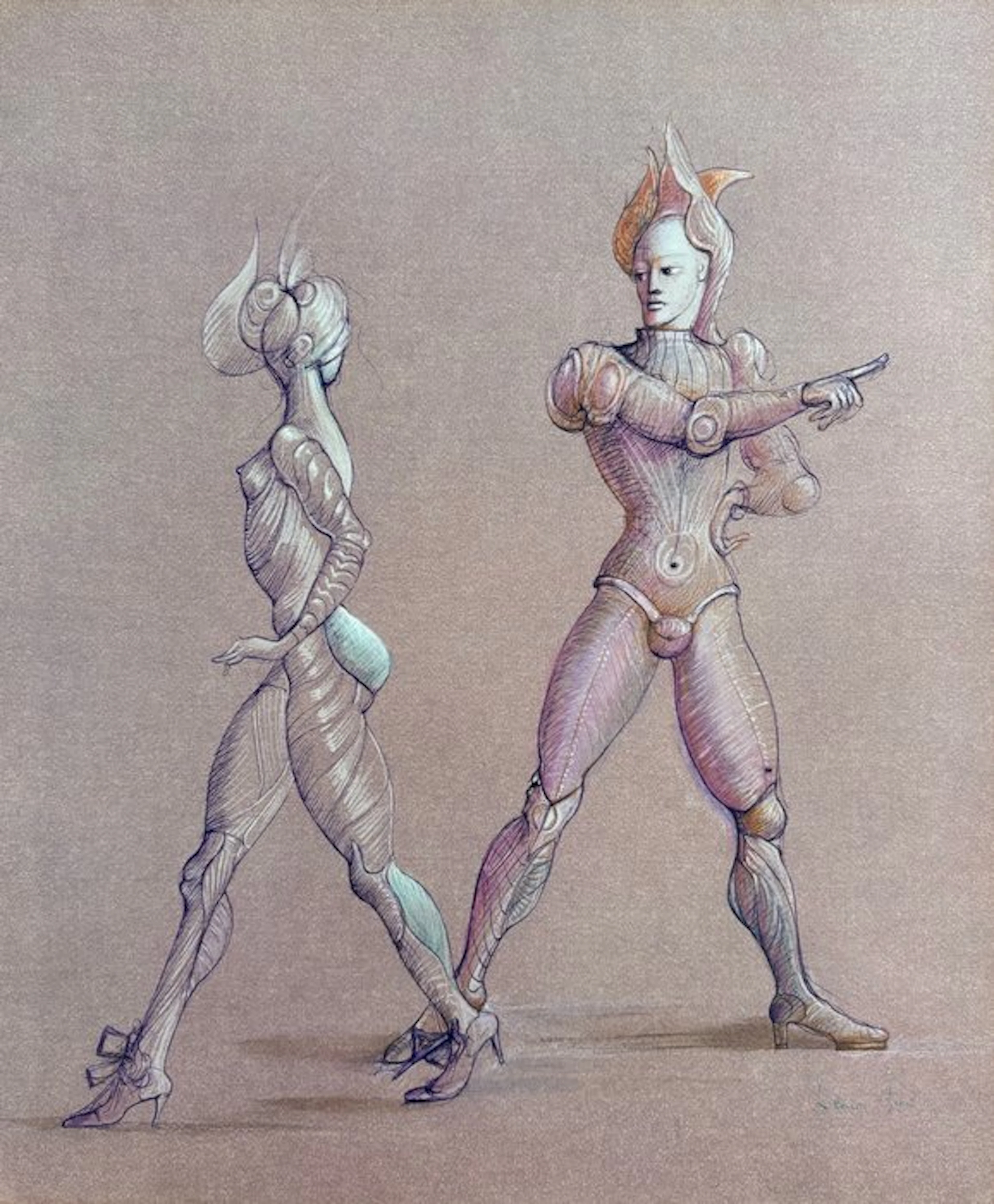 Leonor Fini (1907-1996) - La discussion