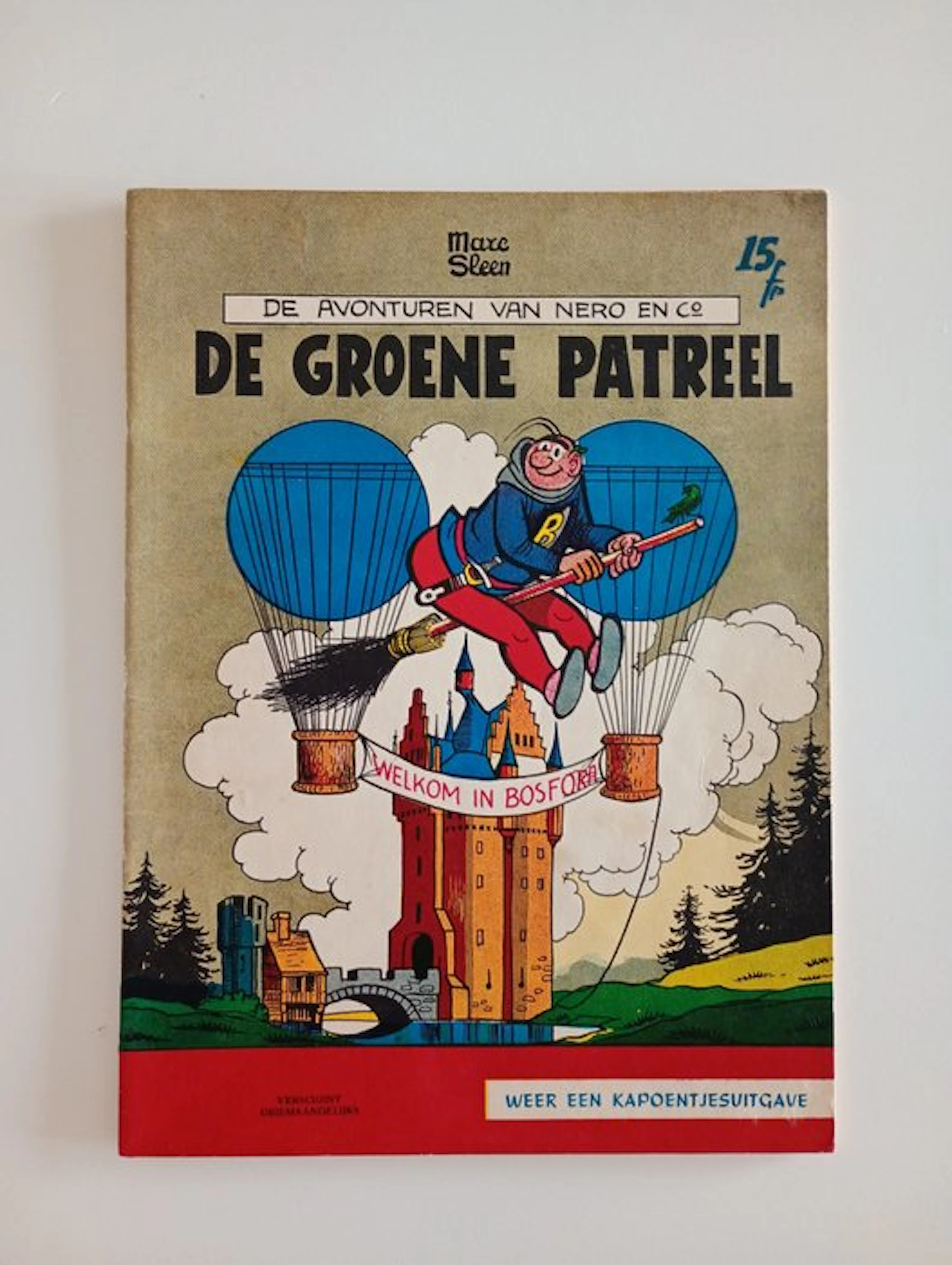 Nero 37 - De Groene Patreel - 1 Album - First edition - 1961