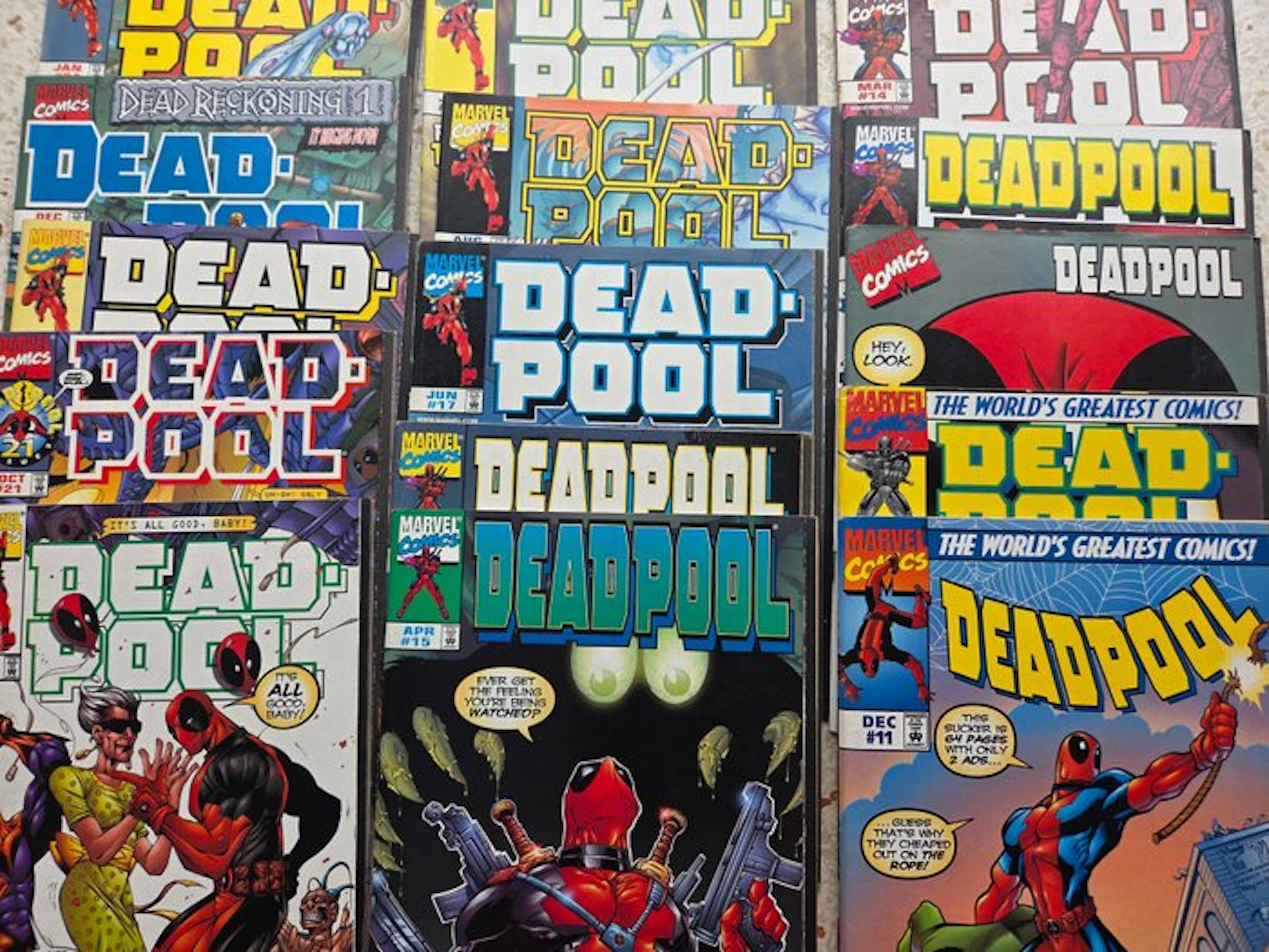 Deadpool - Various issues - 28 Comic - First edition - 1990/1998