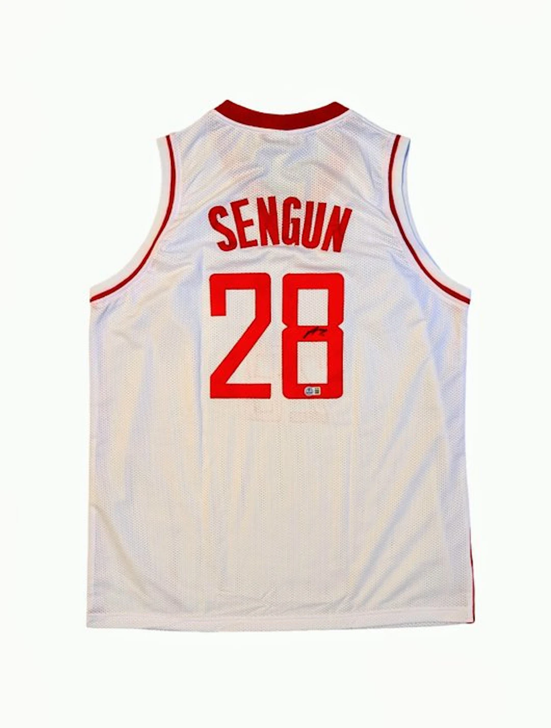 NBA - Alperen Sengün - Signed Custom Basketball Jersey...