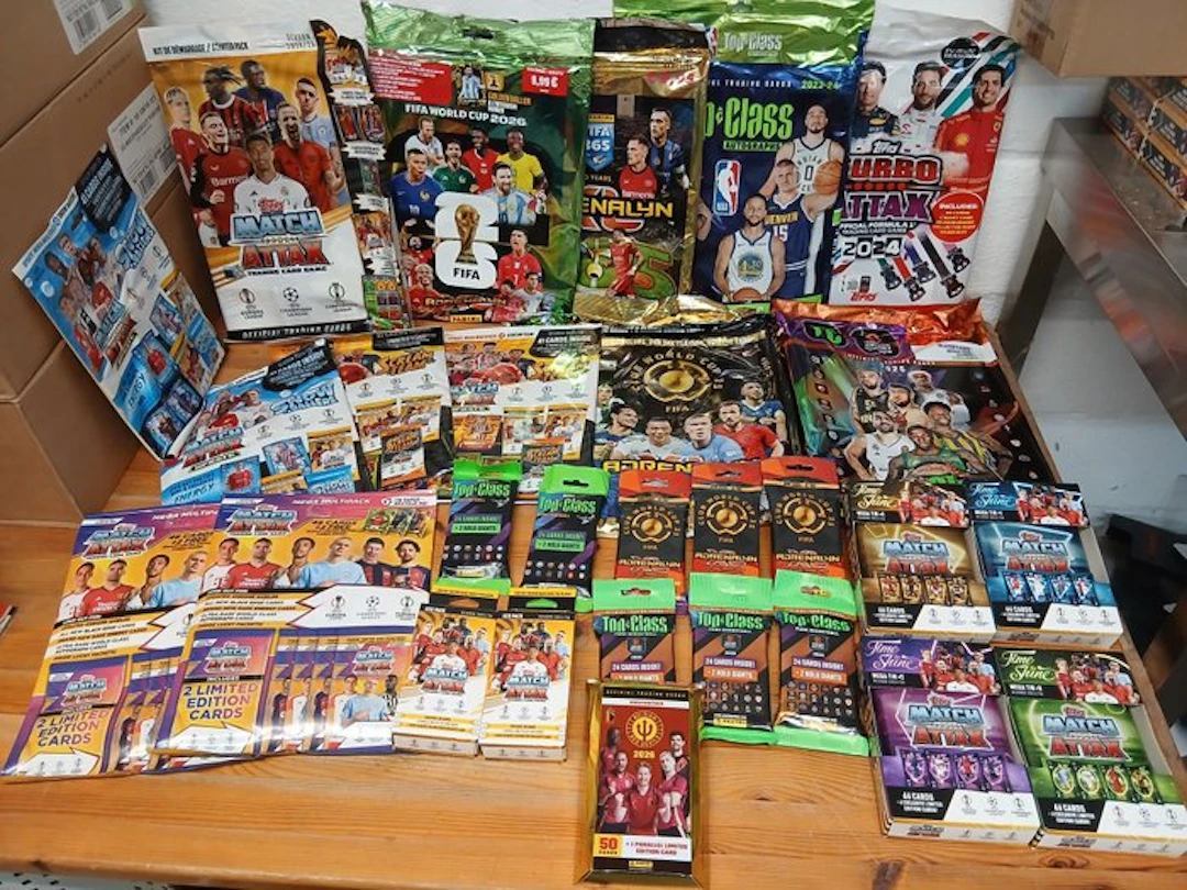Panini Nice sports lot startersets and booster bundels...