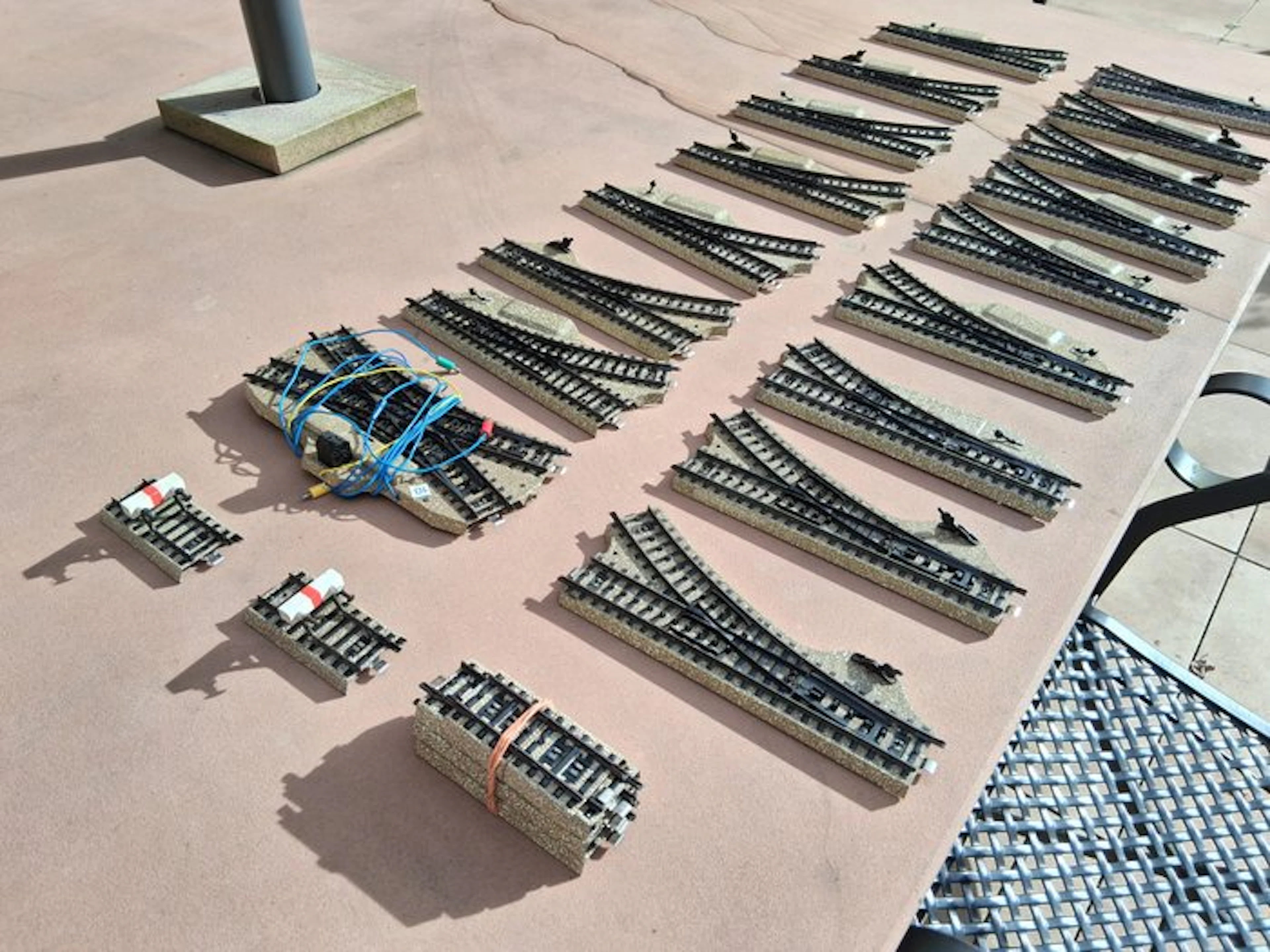 Märklin H0 - 51xx - Model train tracks (25) - M-Gauge, 25 turnouts & tracks