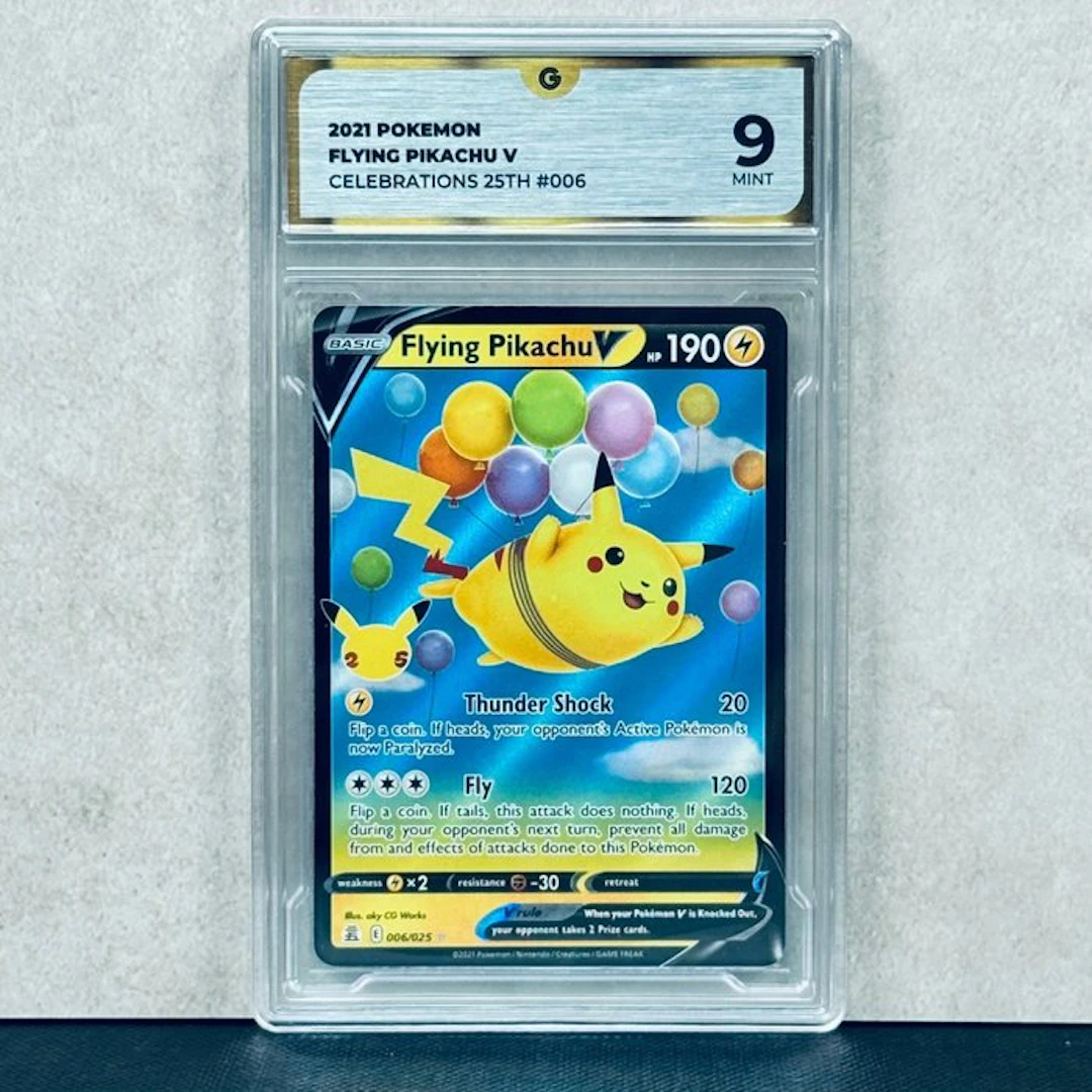 Pokémon Graded card - FLYING PIKACHU 006 - Pokémon - GG 9