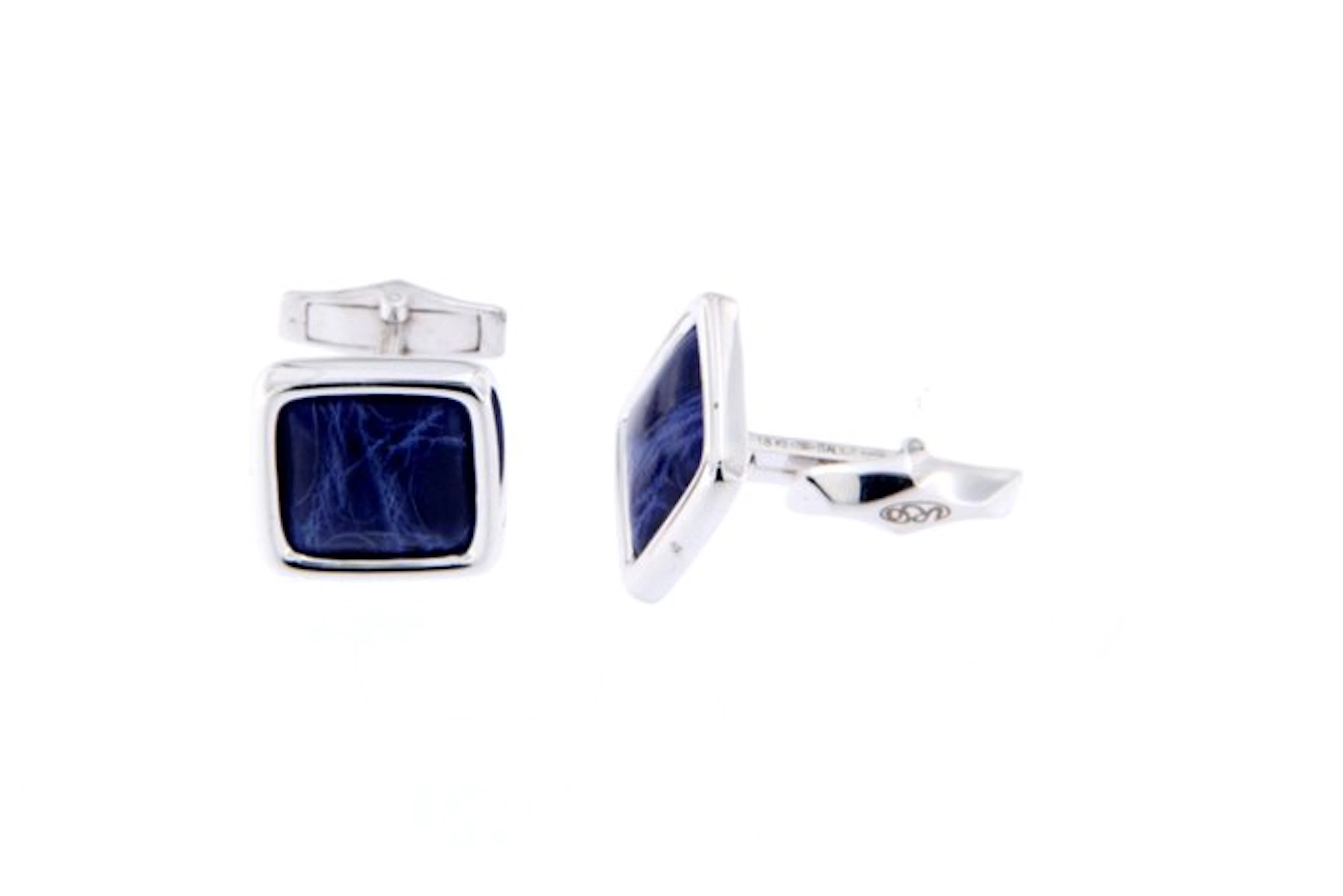 Cufflinks - 18 kt. White gold - Urso Crocos in 18K gold