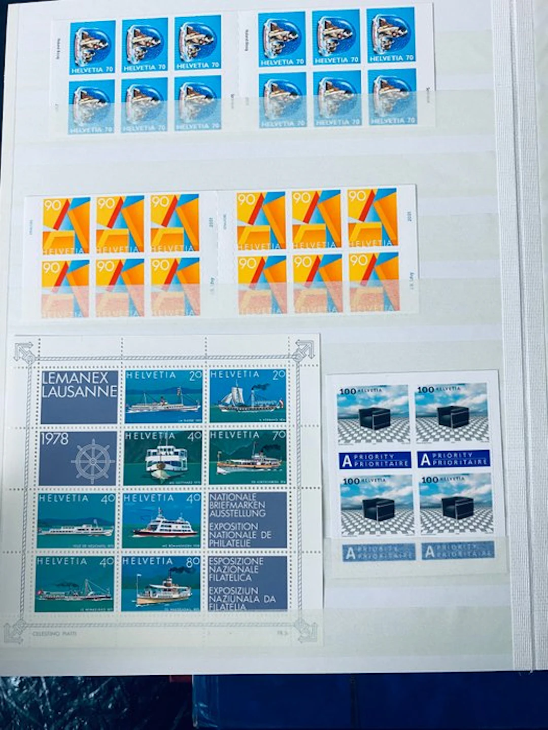 Switzerland - Franked batch for Switzerland, about 450 CHF