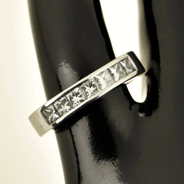 Ring - 18 kt. White gold Diamond (Natural)