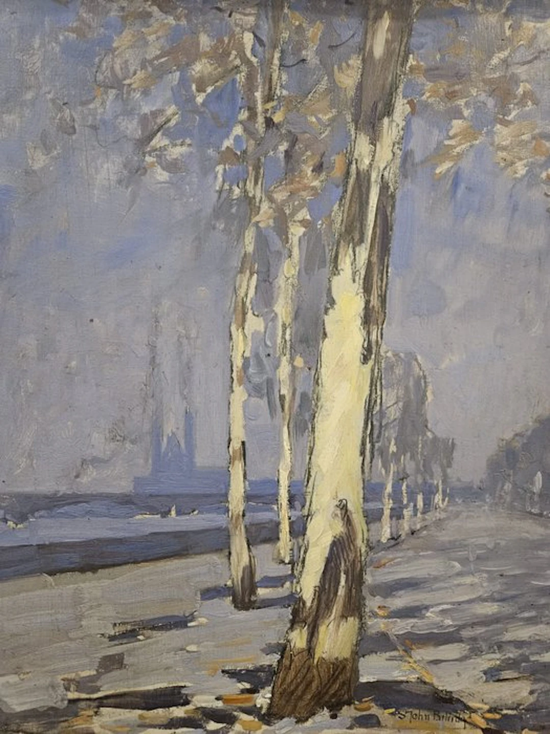 Annie St. John Partridge (1855–1936) - Invierno