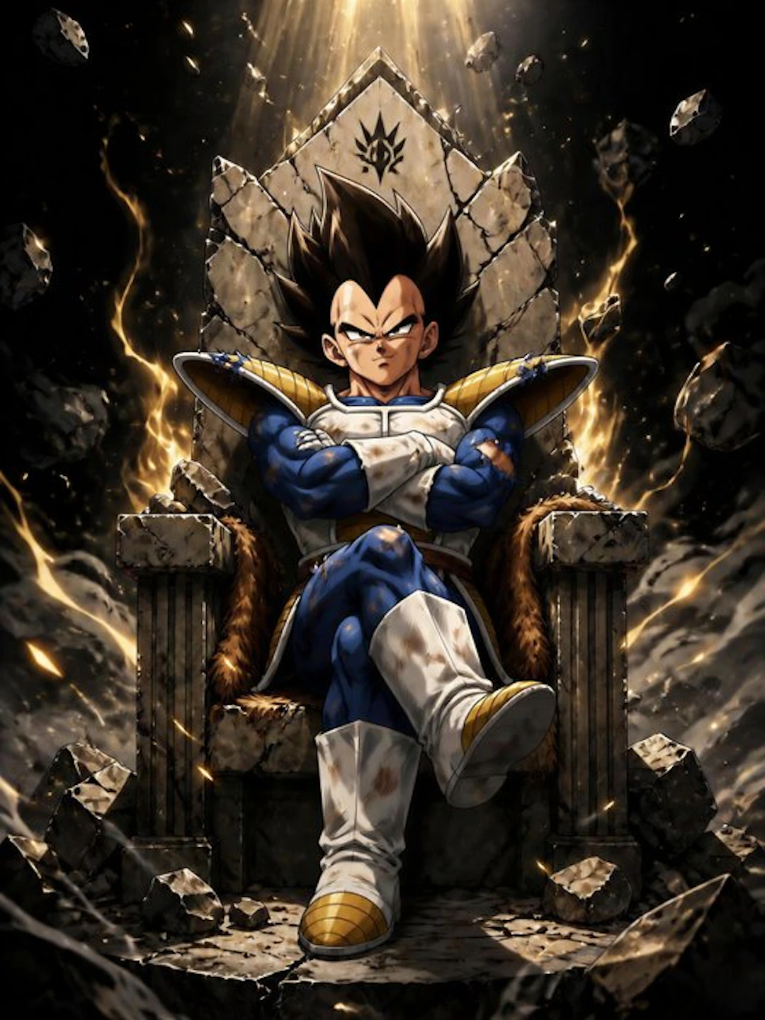 Maison D'art - Saiyan Throne: Vegeta