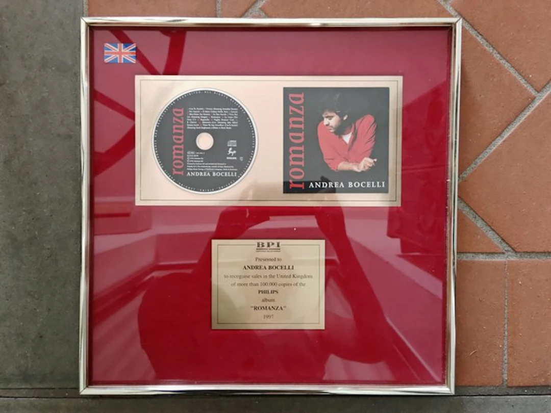 Andrea Bocelli - Award