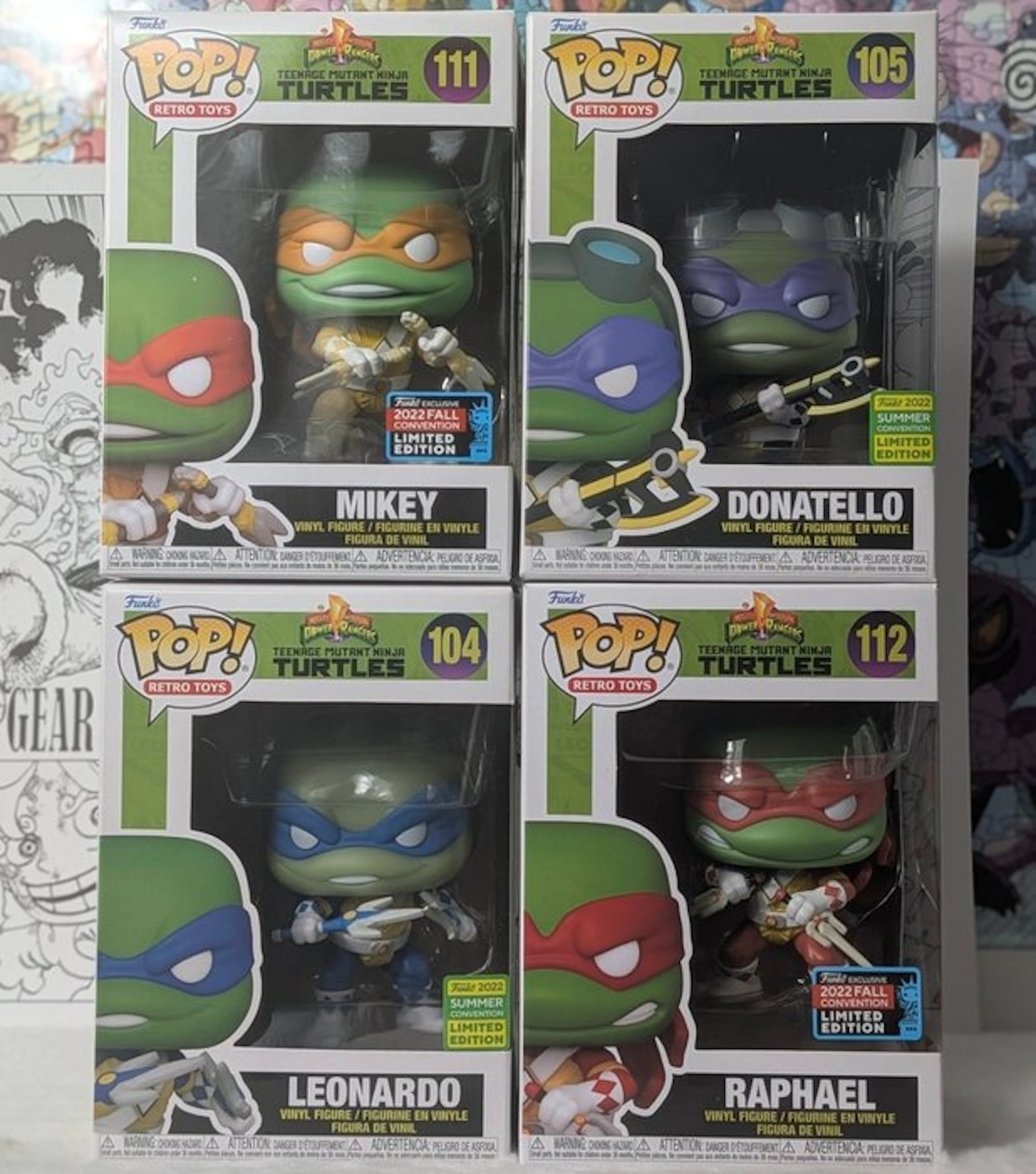 Funko - Funko Pop Funko Pop TMNT Exclusive Convention...
