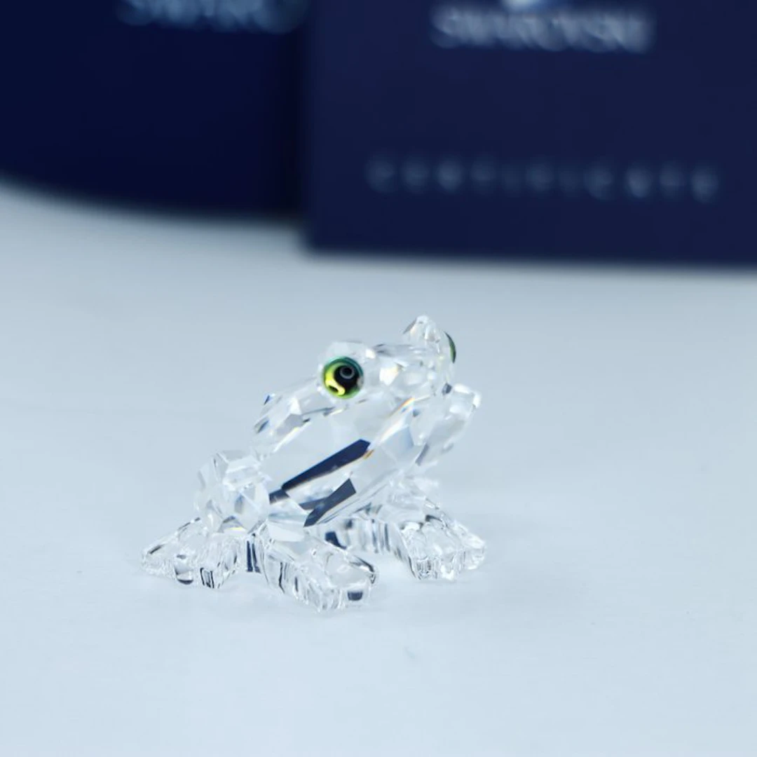 Figure - Swarovski - Kikker (Boxed + Certificate) - Crystal