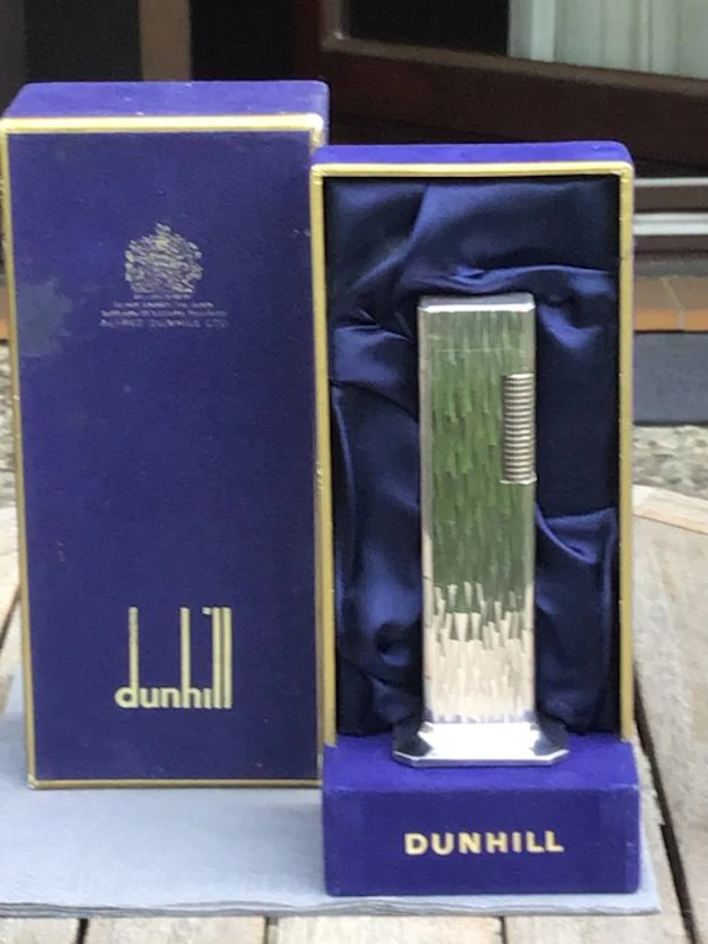 Dunhill - Table lighter - Silver plated